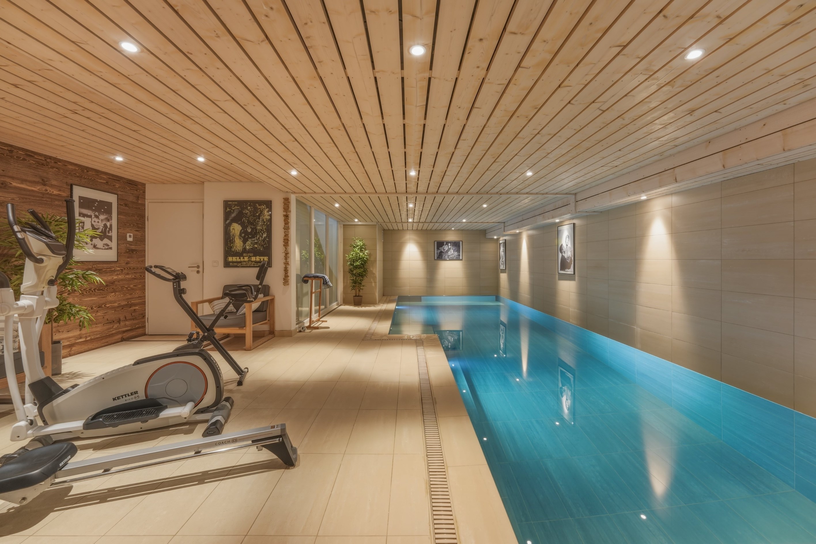  AXE&D Architect-Designed Villa with Indoor Swimming Pool and Mont Blanc Views - 物件實景