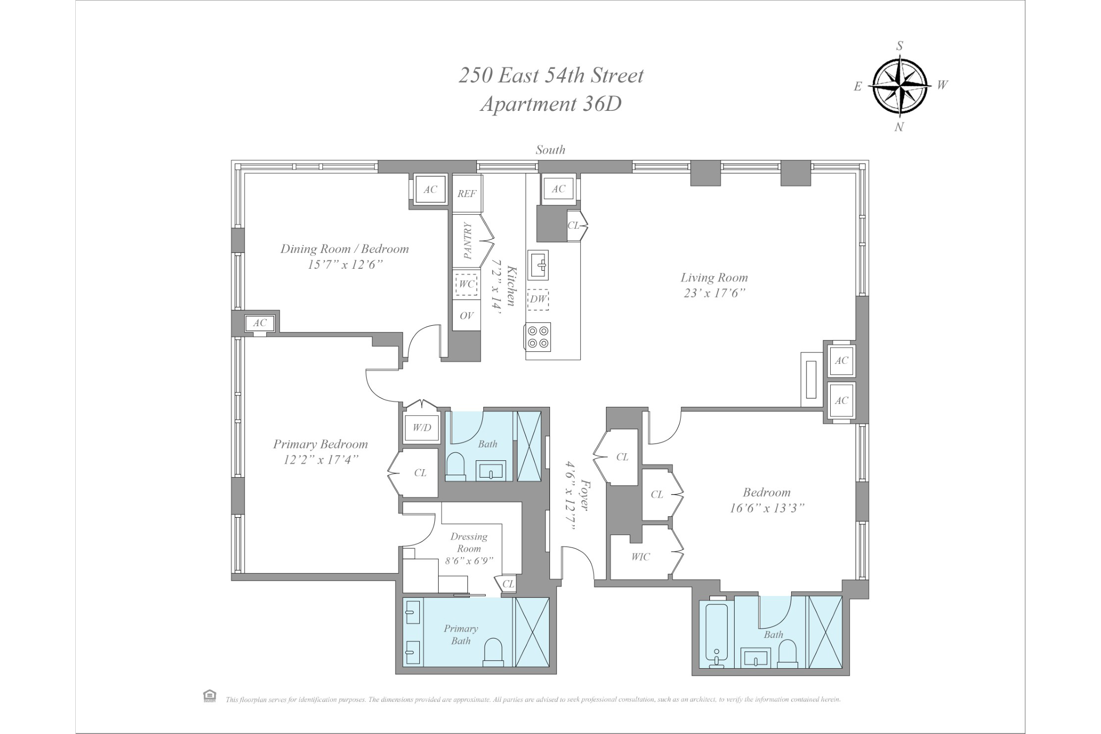  250 E 54th St, 36D - 物件實景