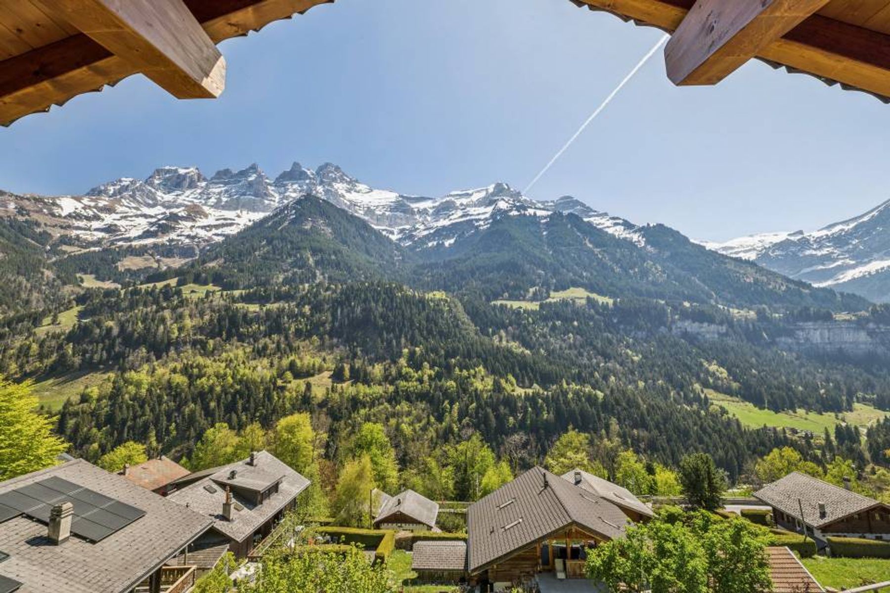  Magnificent chalet with breathtaking views of the Dents du Midi mountains - 物件實景