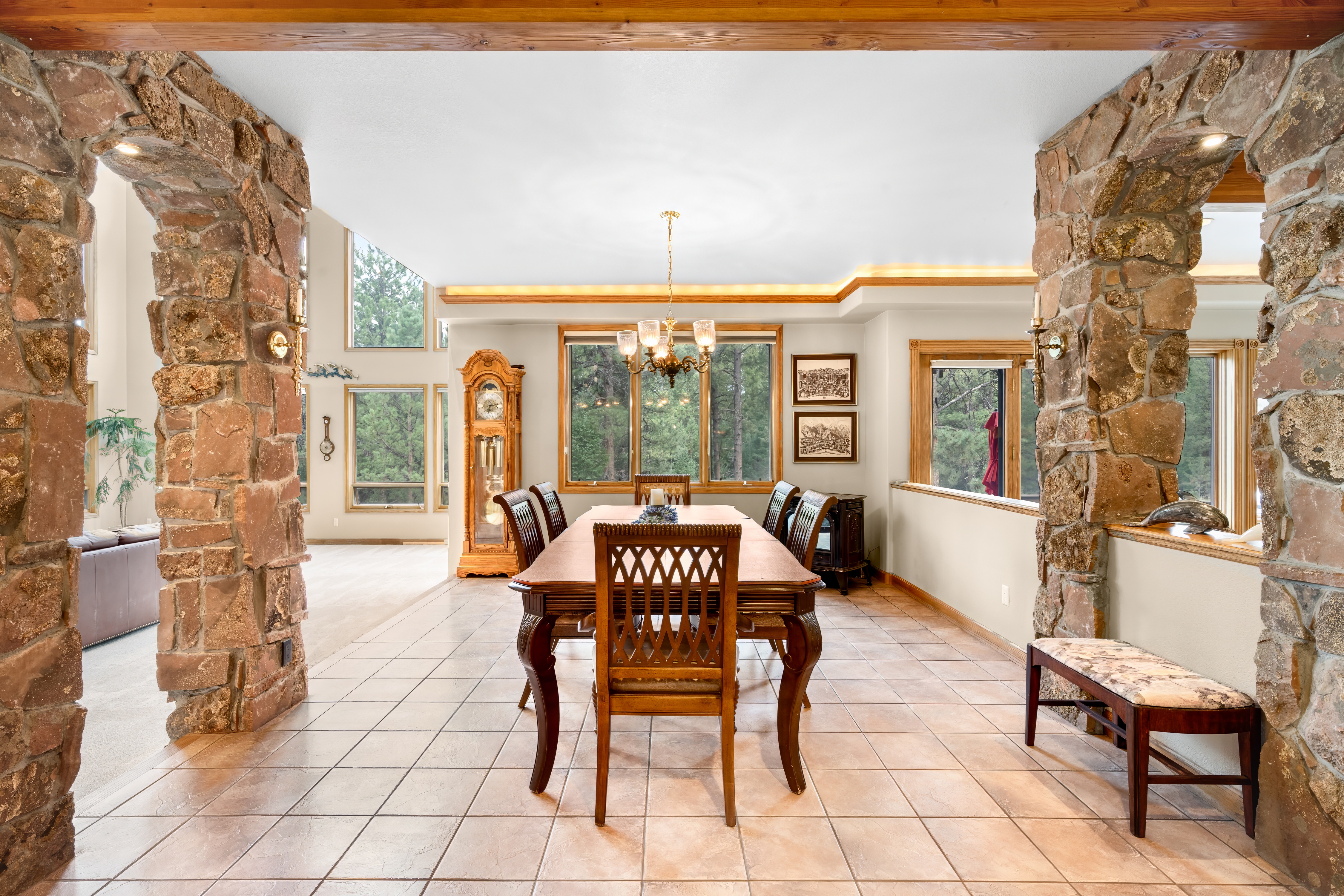  Colorado Living in Impressive 8,200 sq ft Home Backing to Pike National Forest - 物件實景