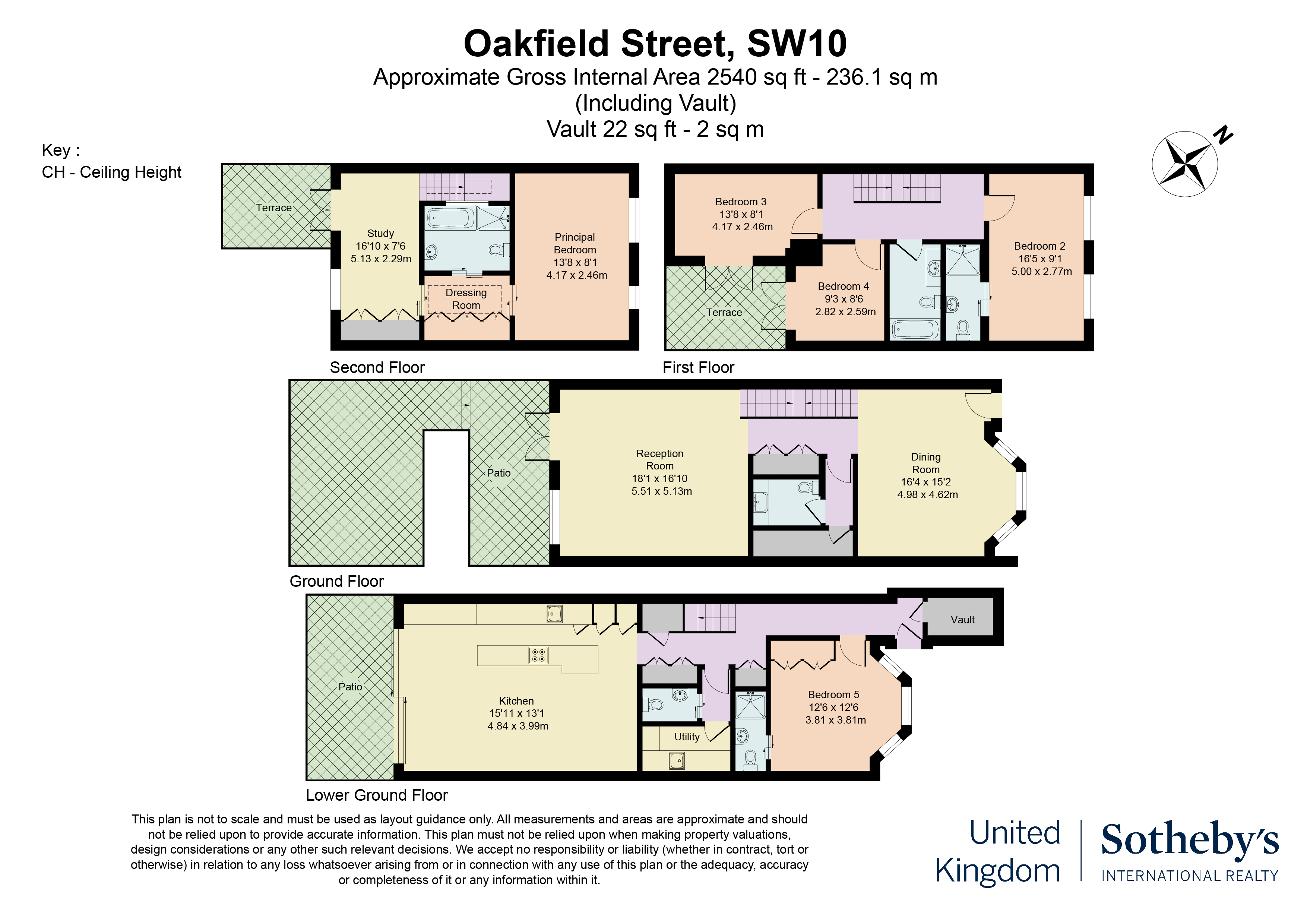 End-of-Terrace Five-Bedroom House with South-West Facing Garden in Chelsea 