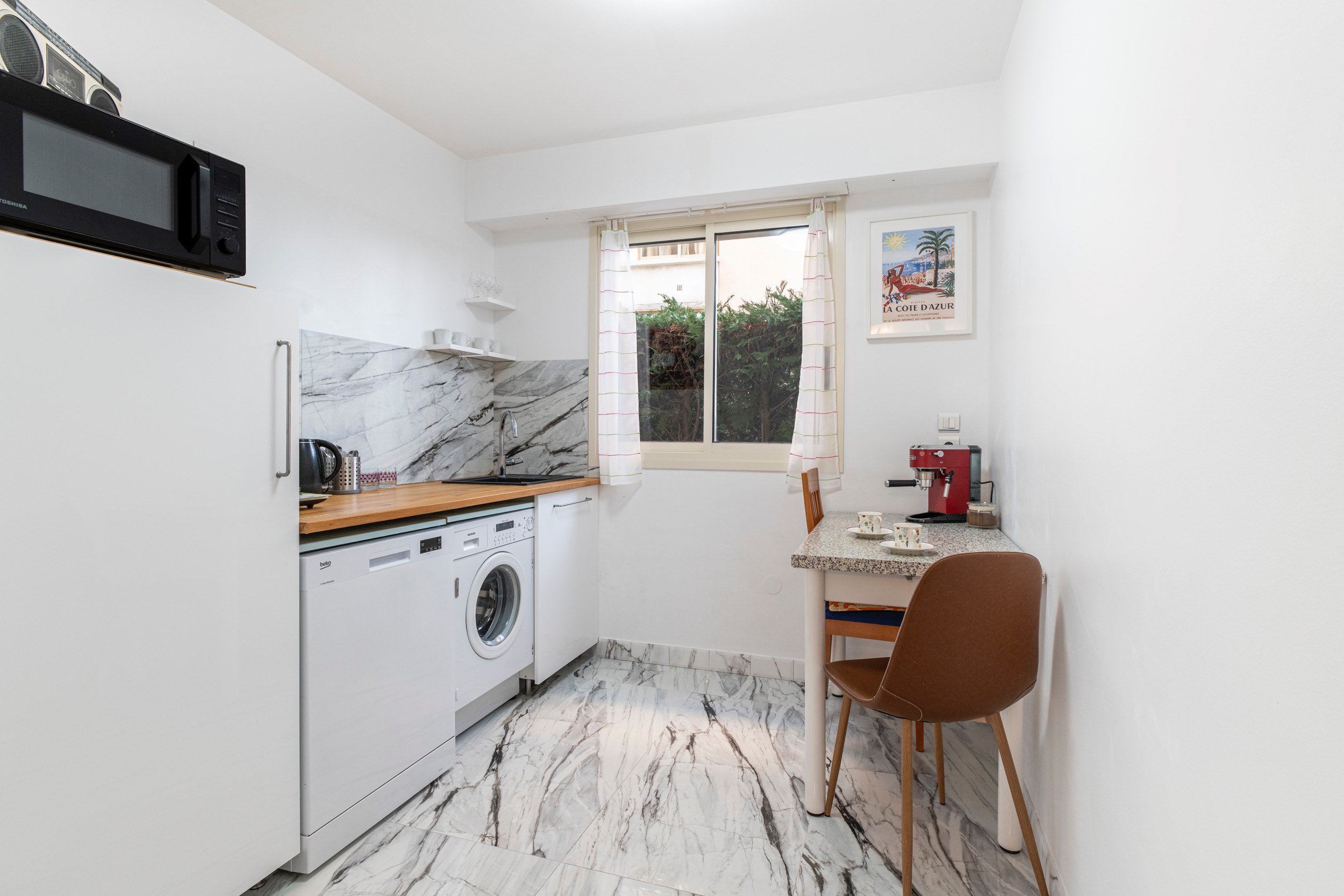  One bedroom garden apartment steps from the beach in Roquebrune-Cap-Martin near… - 物件實景