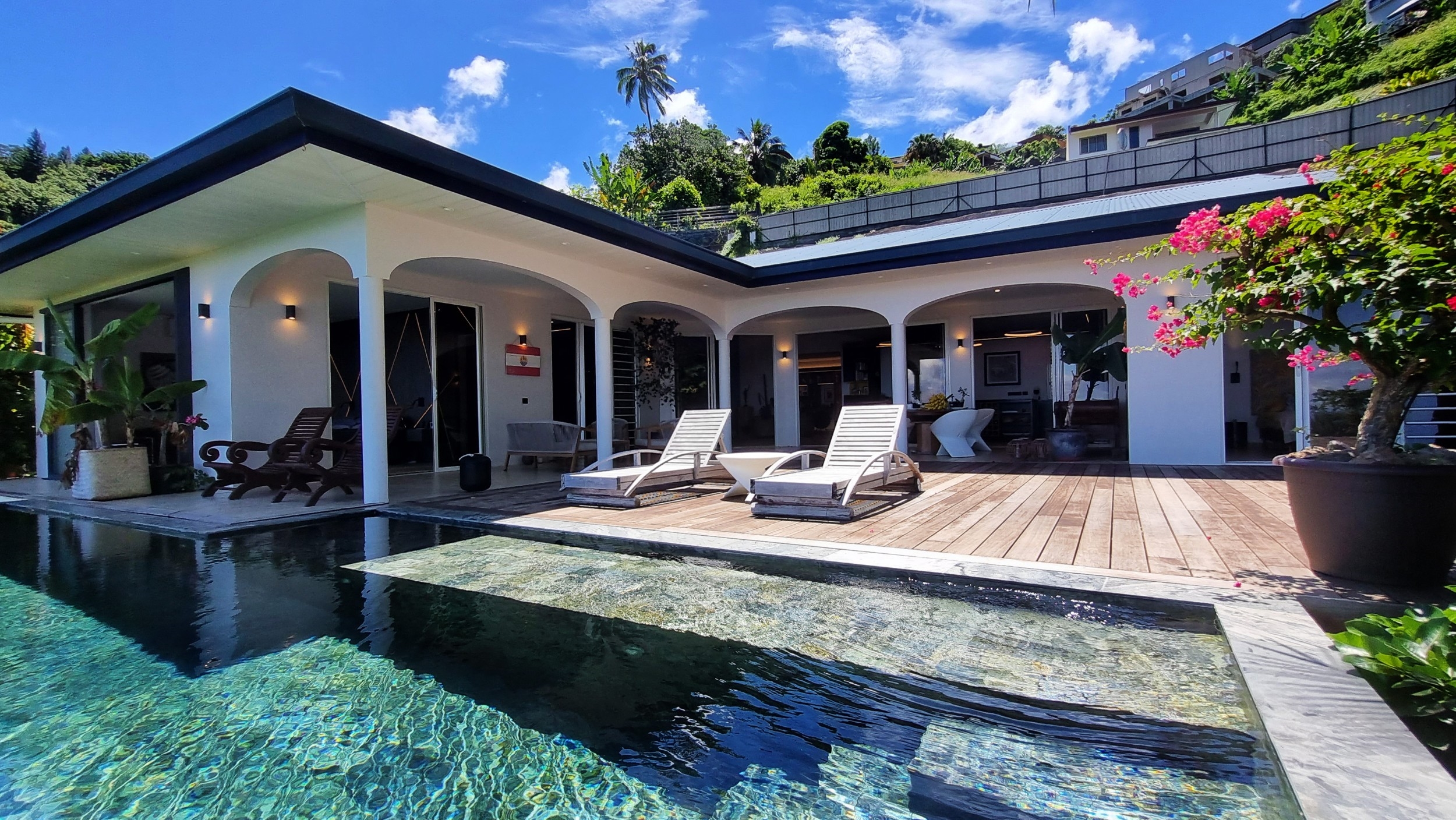  Tahiti – Punaauia - Property with views of Moorea on over 2,000 m² of land - 物件實景