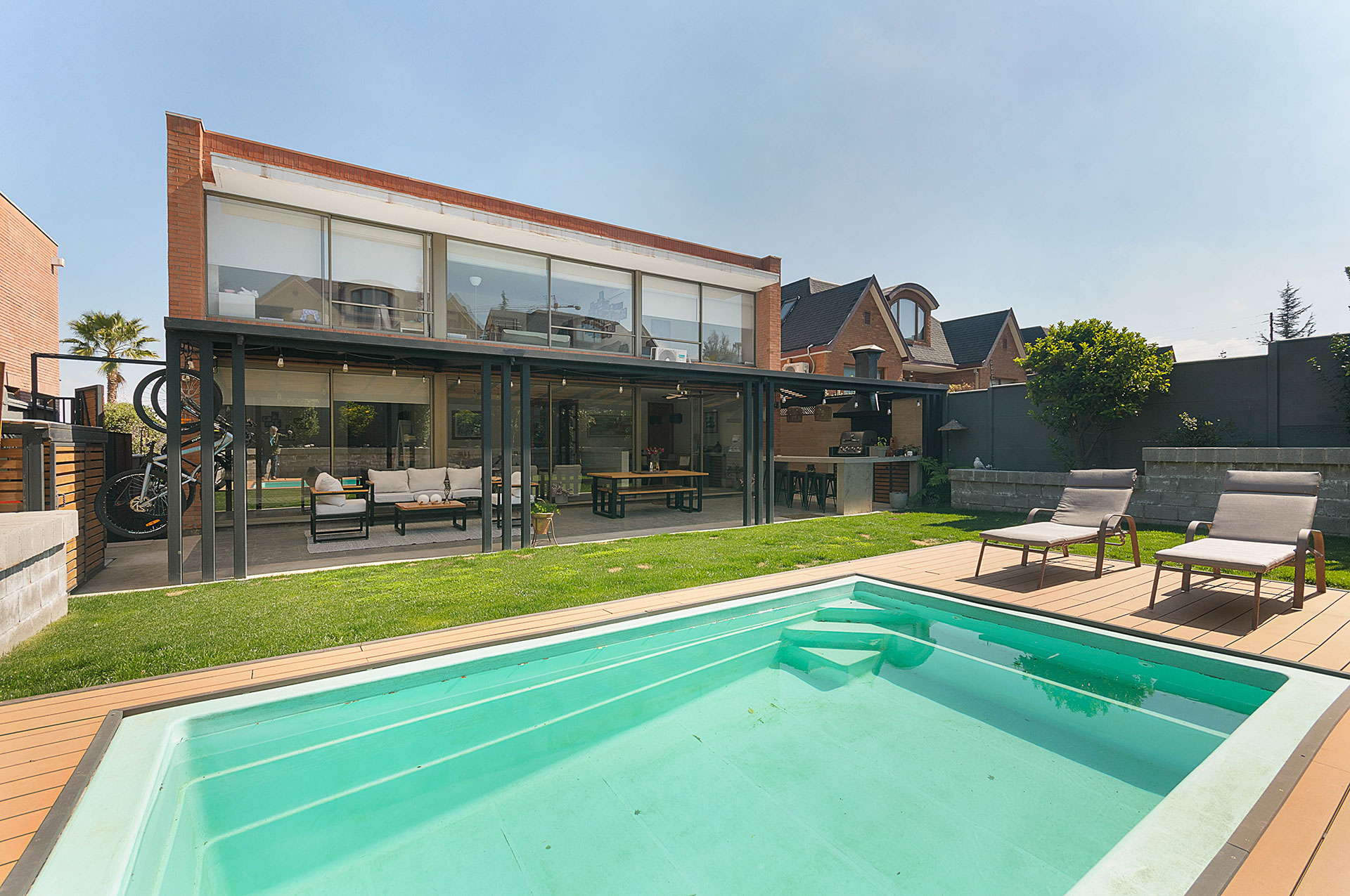  Remodeled Mediterranean-Style House in San Carlos de Apoquindo - 物件實景