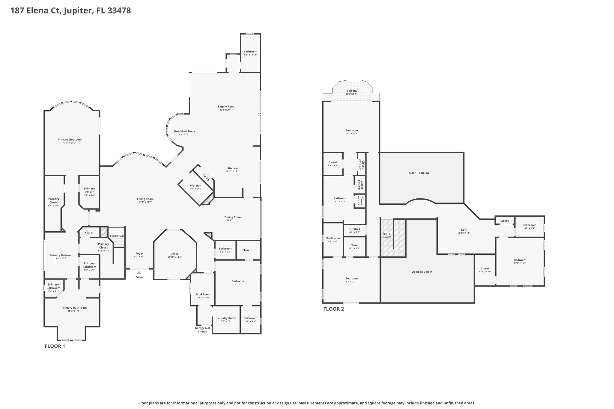  187 Elena Court, Jupiter, FL, 33478 - 物件實景