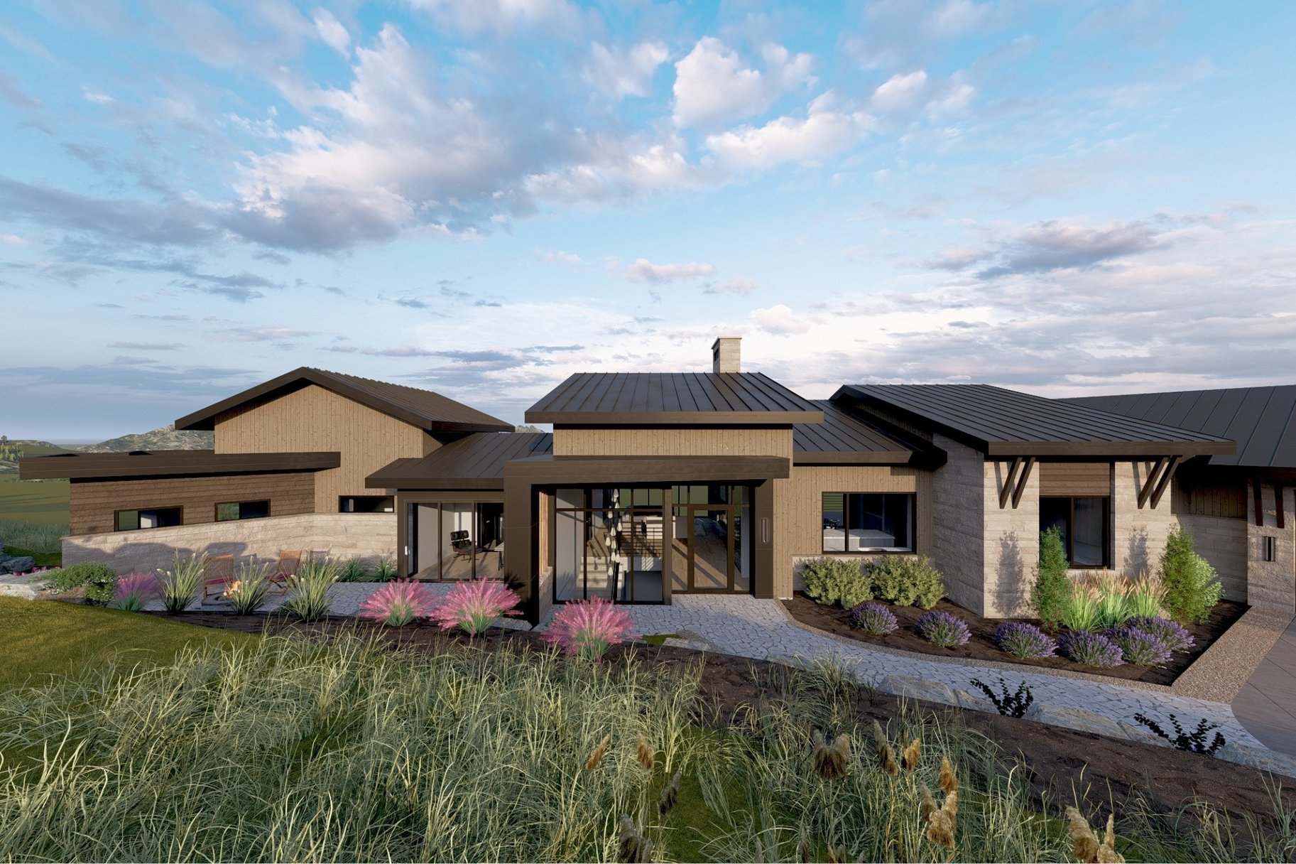 Luxury Mountain Modern Dream