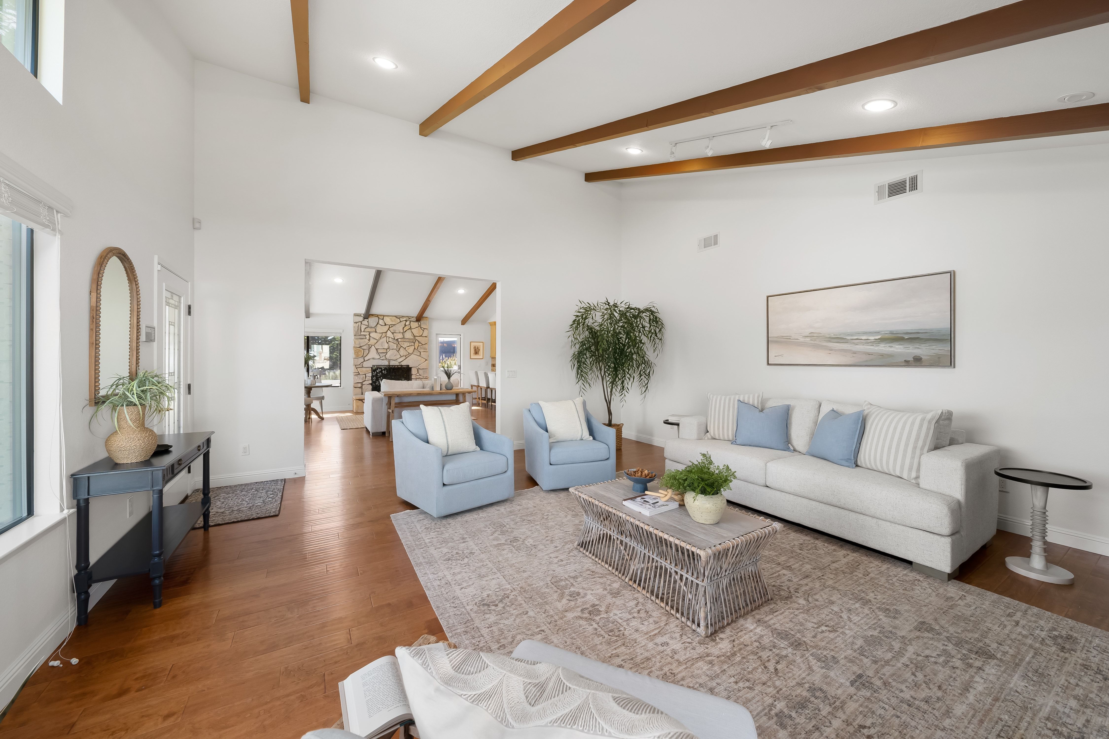  Rare Single-Level Oceanfront Retreat on World-Famous Moonstone Beach - 物件實景