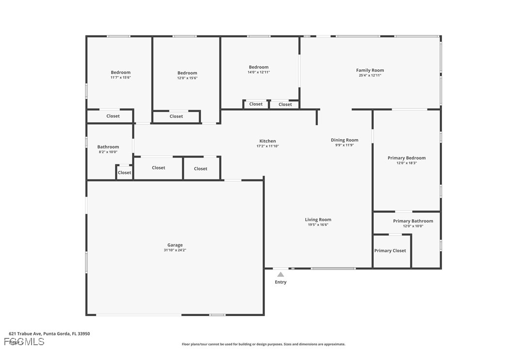Punta Gorda, Florida, 33950, United States, 4 Bedrooms Bedrooms, ,2 BathroomsBathrooms,Residential,For Sale,1961291