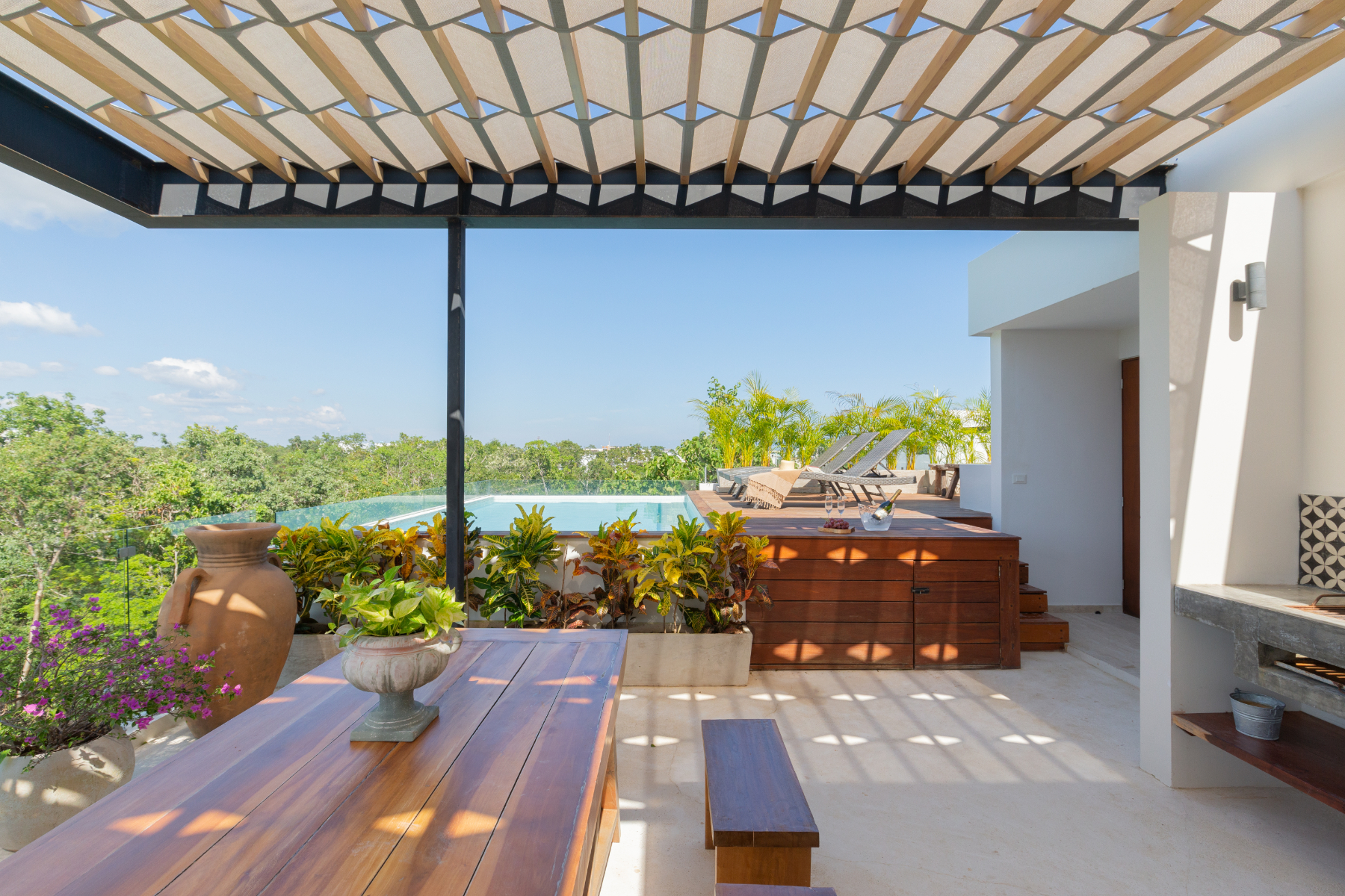  Panoramic View PH in Tulum  Modern Sophisticated Harmony - 物件實景