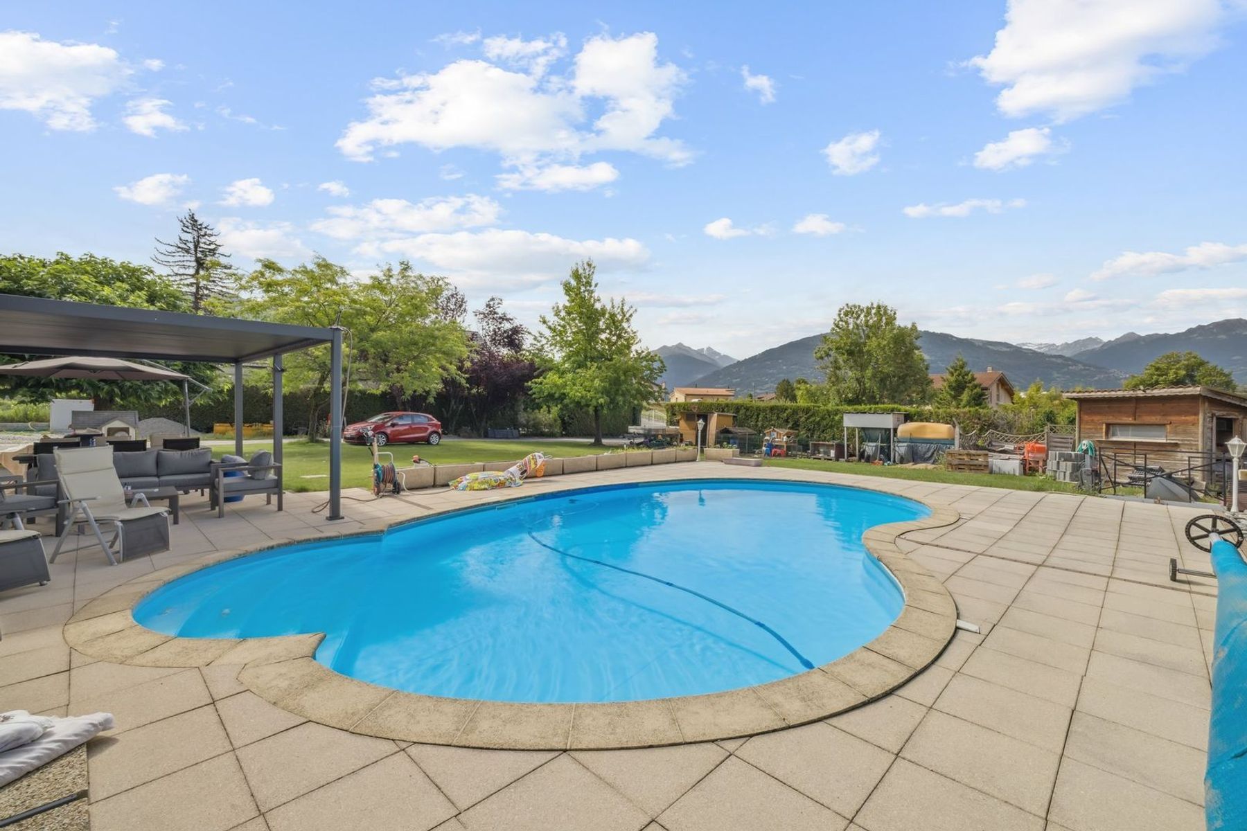  Exceptional villa in Grimisuat - Spacious plot with panoramic view - 物件實景