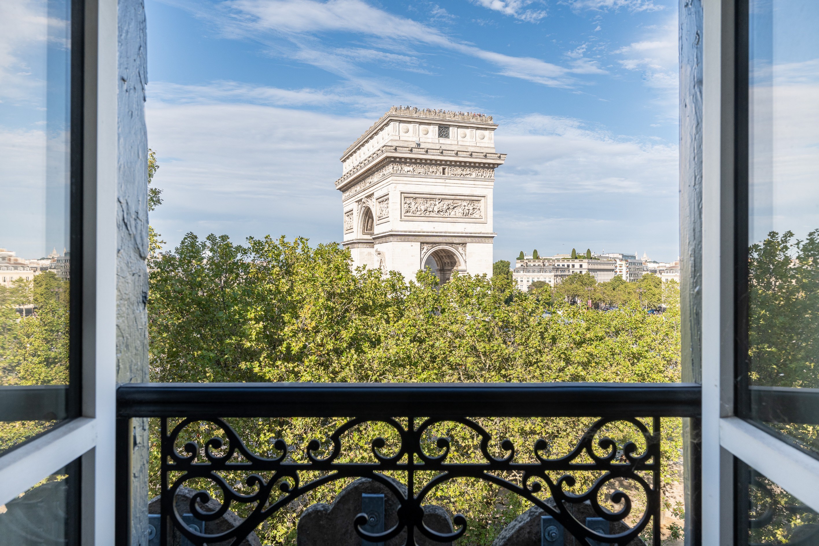  Magnificent reception apartment with a view of the Arc de Triomphe - 物件實景