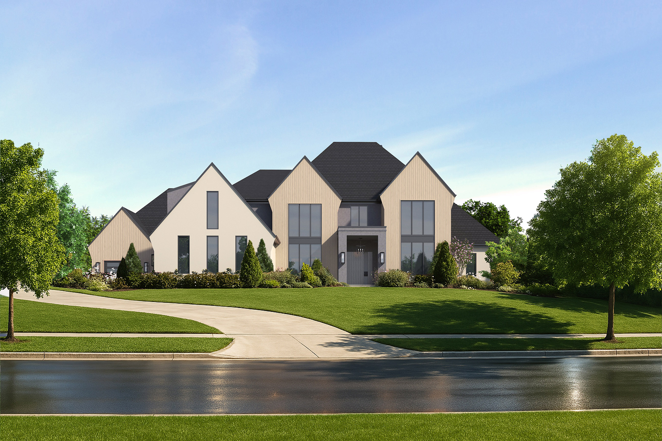 Luxury Living in Prime Alpharetta: Exquisite New Construction Estate