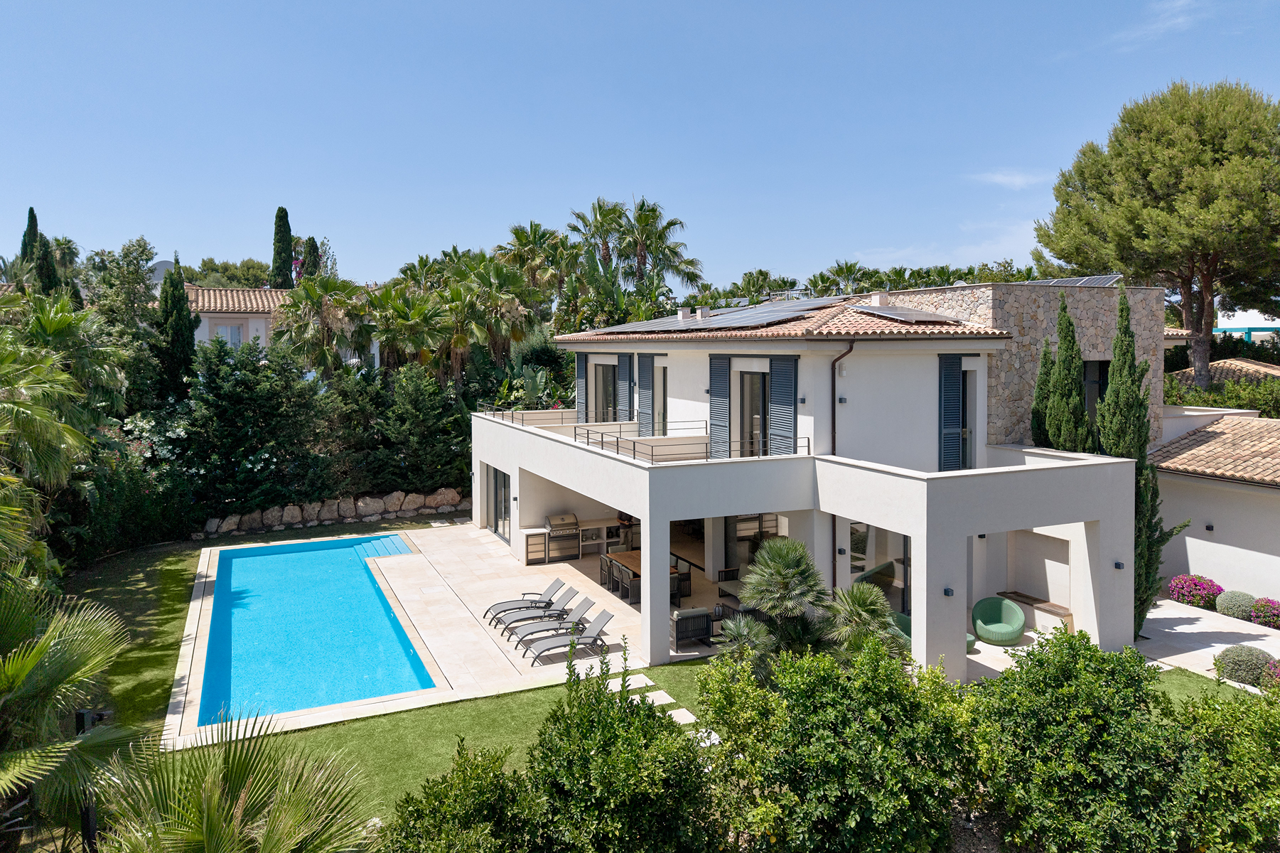  Contemporary villa with pool in Nova Santa Ponsa - 物件實景