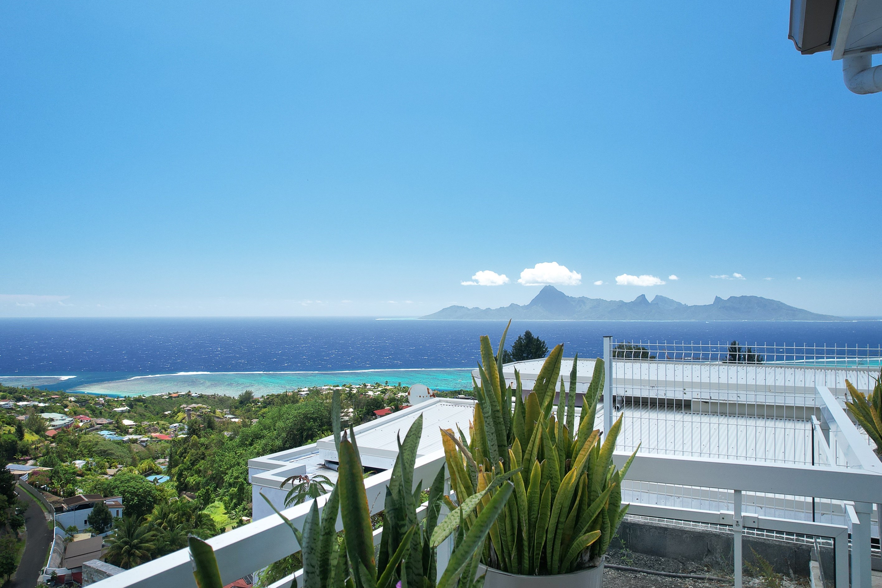  Tahiti - Punaauia - 6 BR houses with pool and seaviews over Moorea - 物件實景