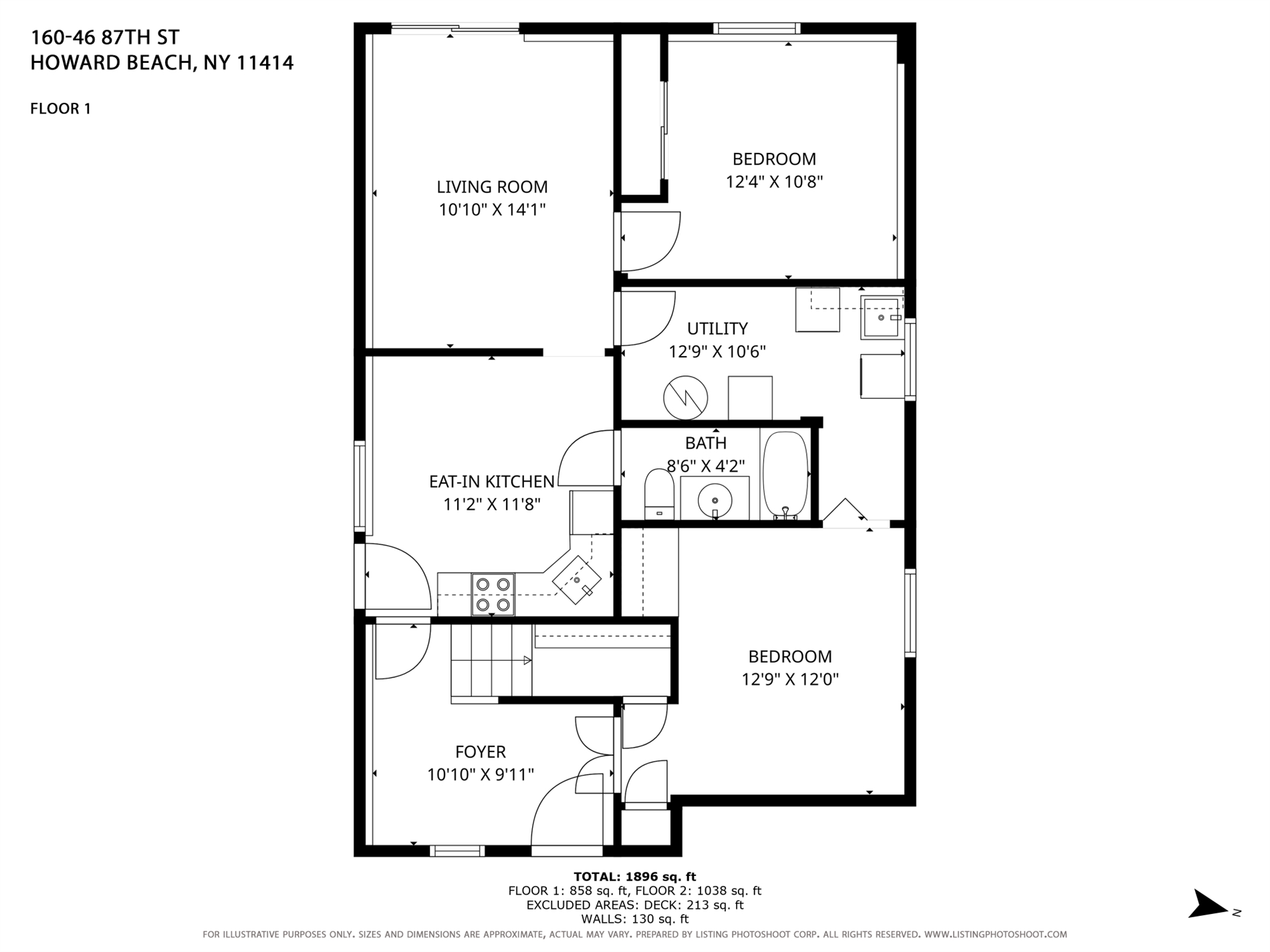 Howard Beach, New York, 11414, United States, 4 Bedrooms Bedrooms, ,2 BathroomsBathrooms,Residential,For Sale,1916184