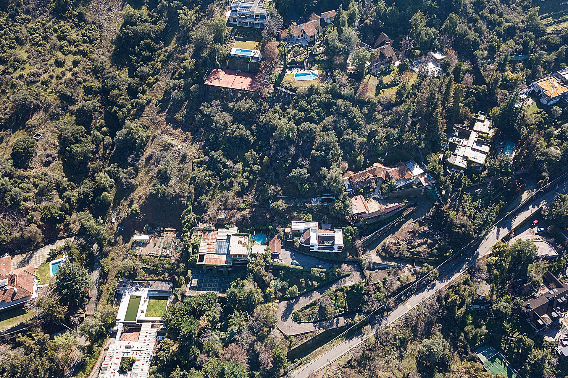  Home on 5,000 m² with spectacular panoramic views of Santiago – Lo Curro - 物件實景