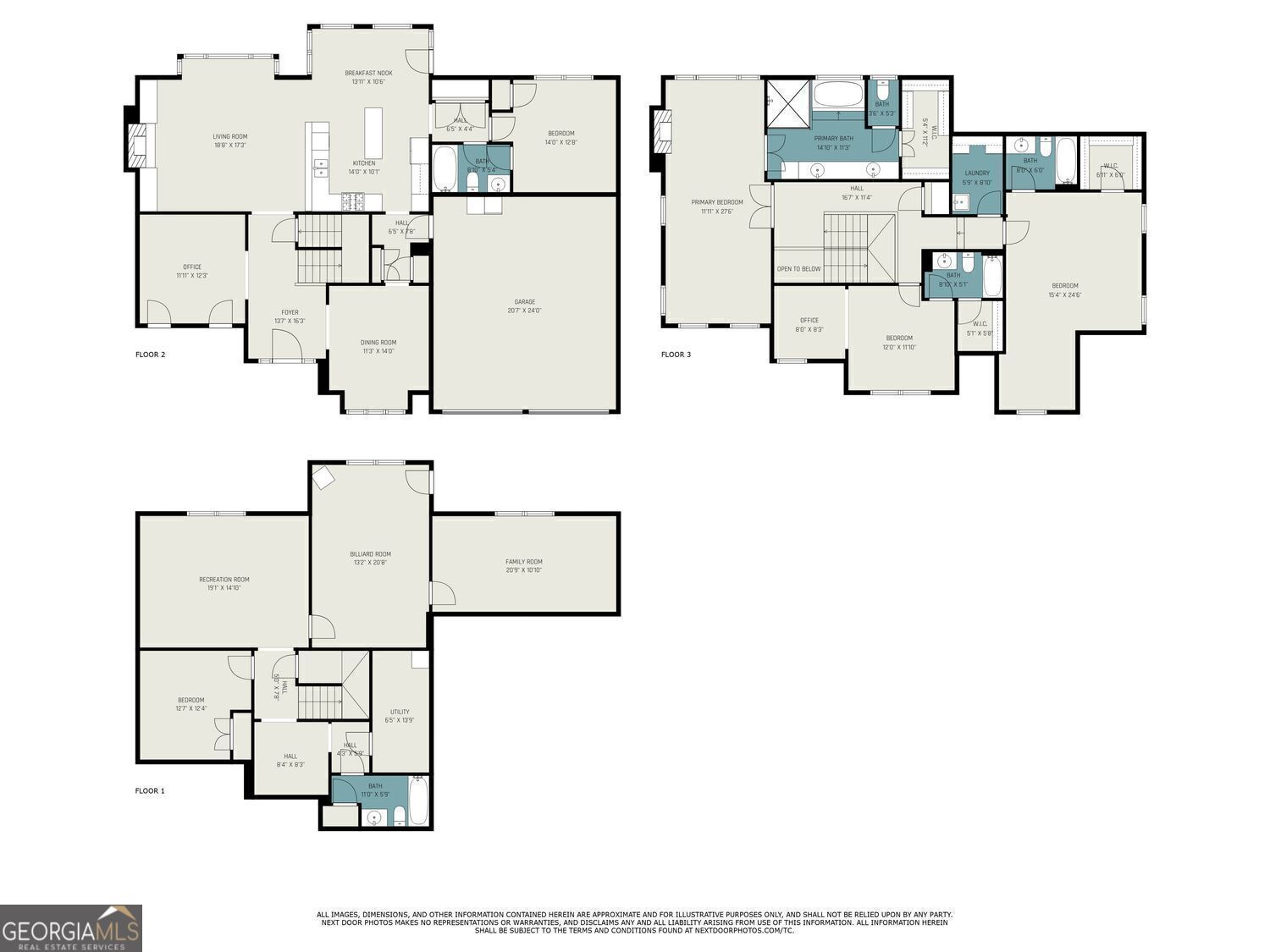 Douglasville, Georgia, 30135, United States, 5 Bedrooms Bedrooms, ,5 BathroomsBathrooms,Residential,For Sale,1913993
