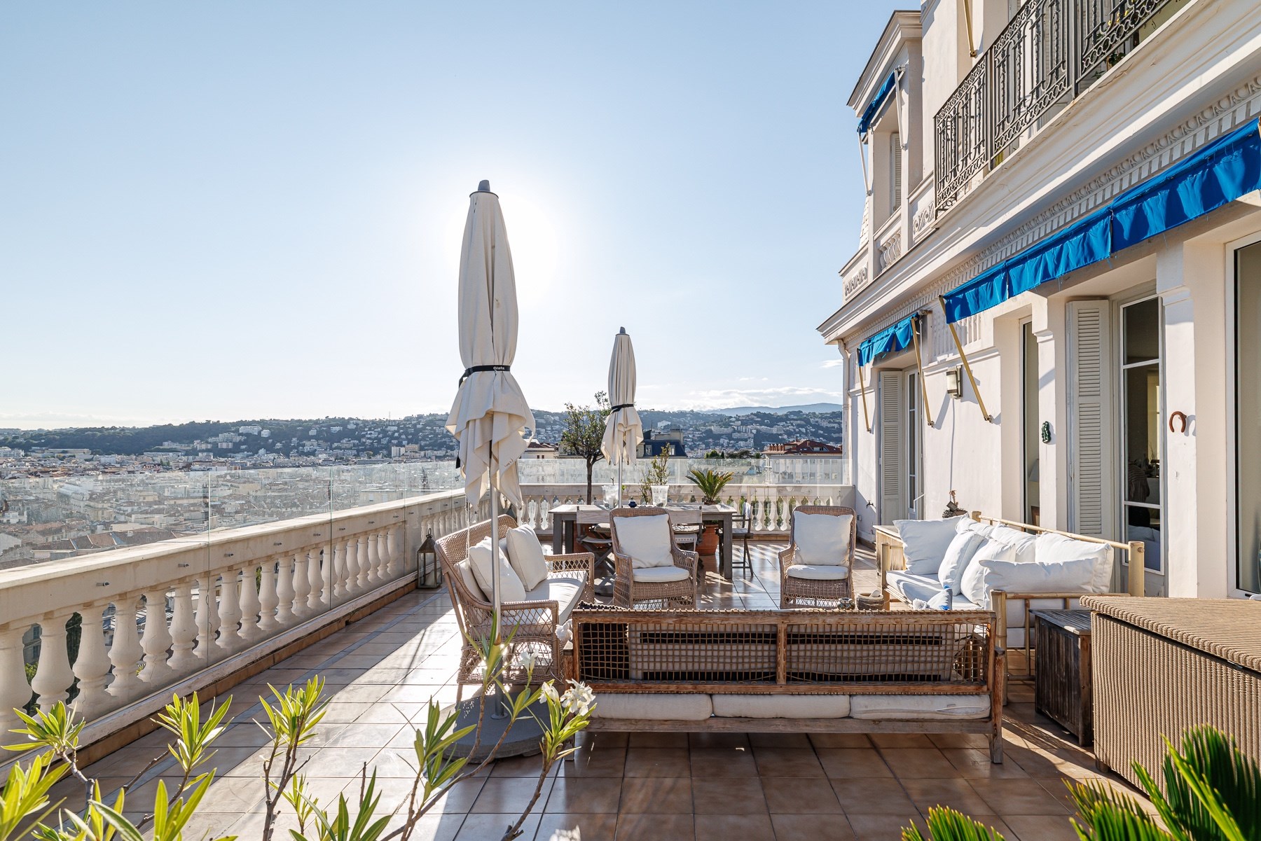  Exclusive Prestige apartment with panoramic terrace and sea view in Cimiez, Nice - 物件實景