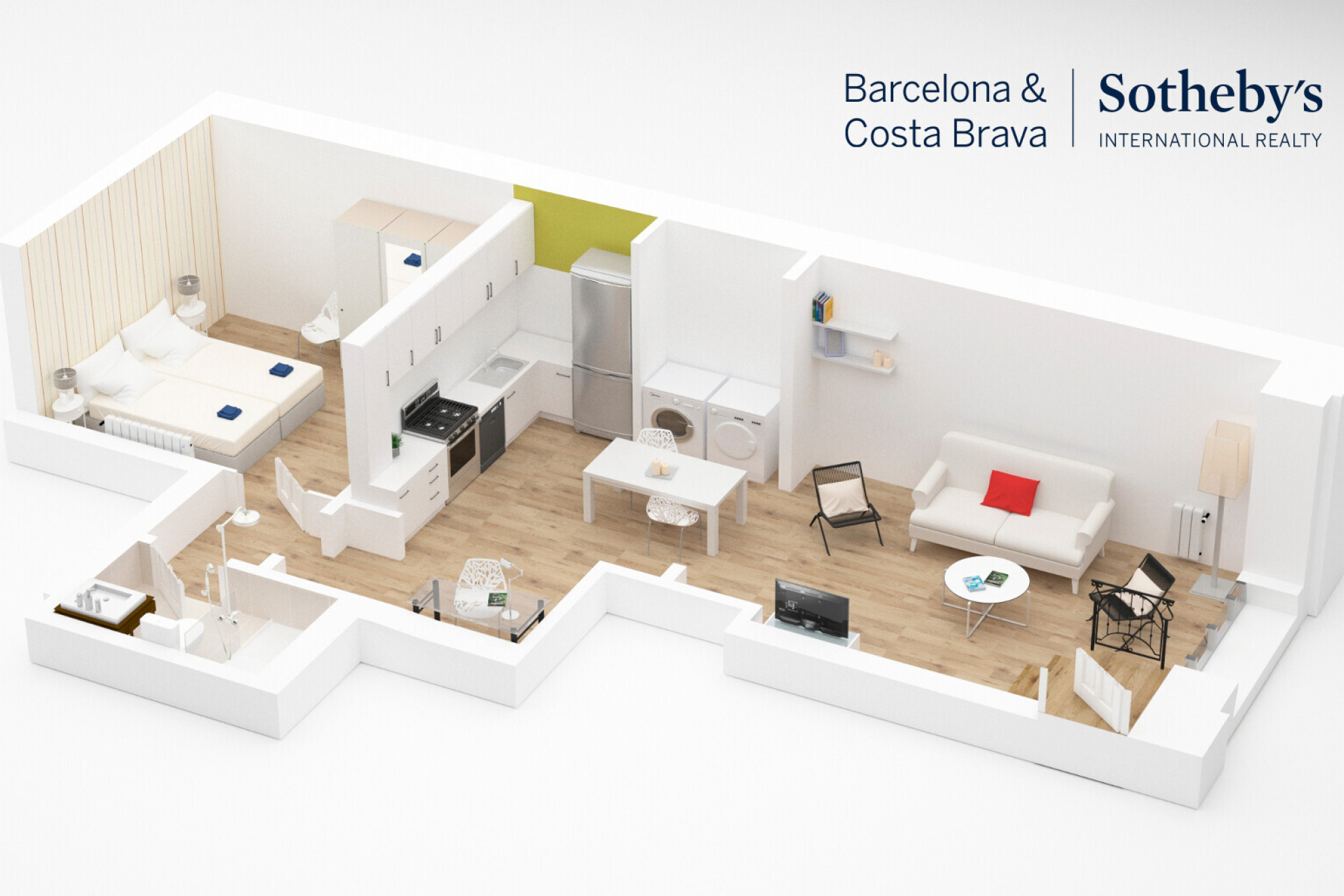  Nice 1-bedroom apartment near Port Vell in a building with swimming pool - 物件實景