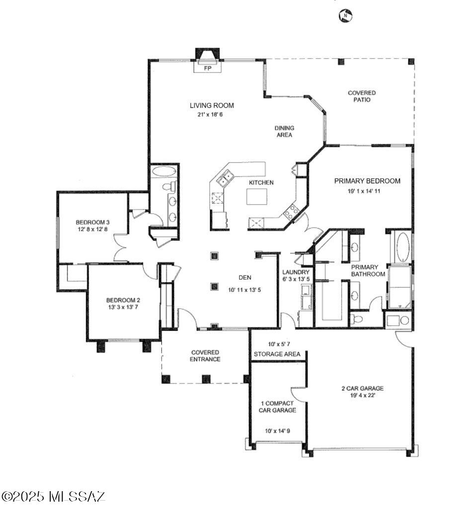 Oro Valley, Arizona, 85755, United States, 3 Bedrooms Bedrooms, ,2 BathroomsBathrooms,Residential,For Sale,1919656