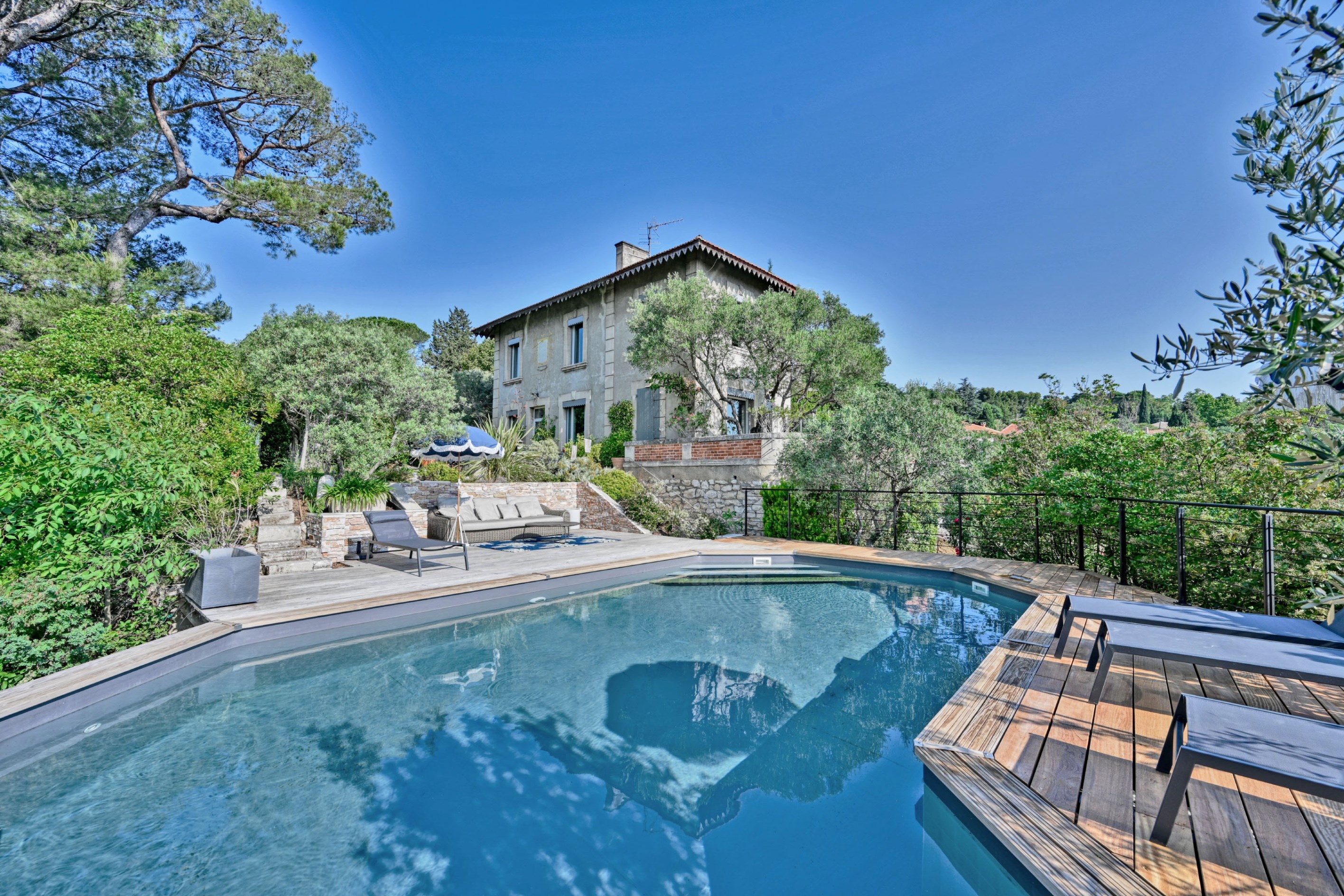  Manor house, green haven with panoramic views over Avignon - 物件實景