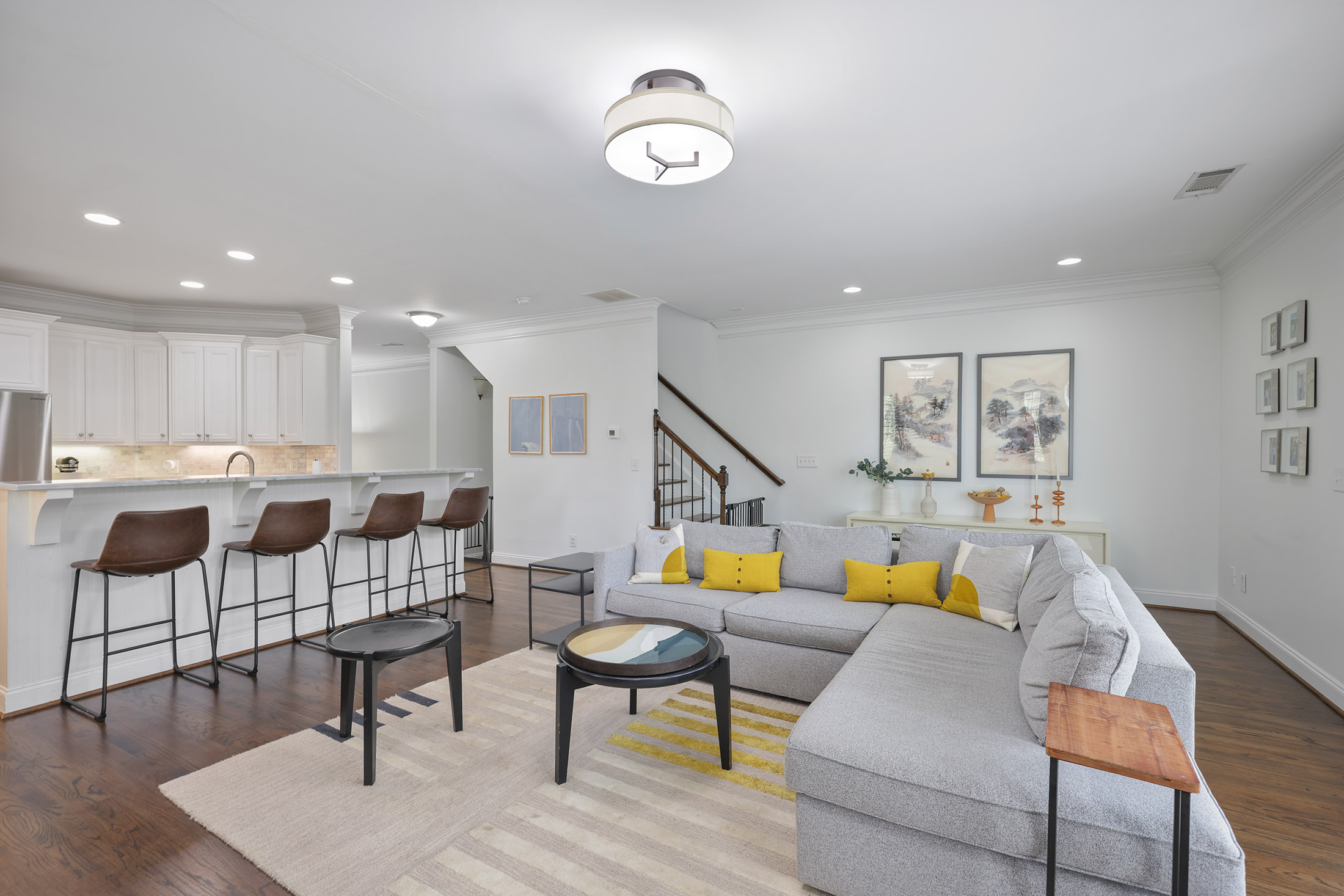  End Unit Townhome in One of Brookhaven