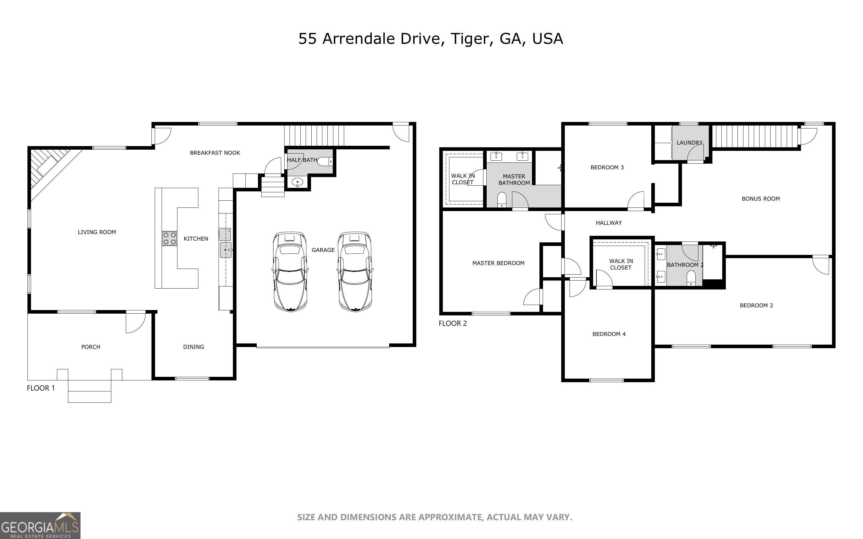 Tiger, Georgia, 30576, United States, 4 Bedrooms Bedrooms, ,3 BathroomsBathrooms,Residential,For Sale,1859073
