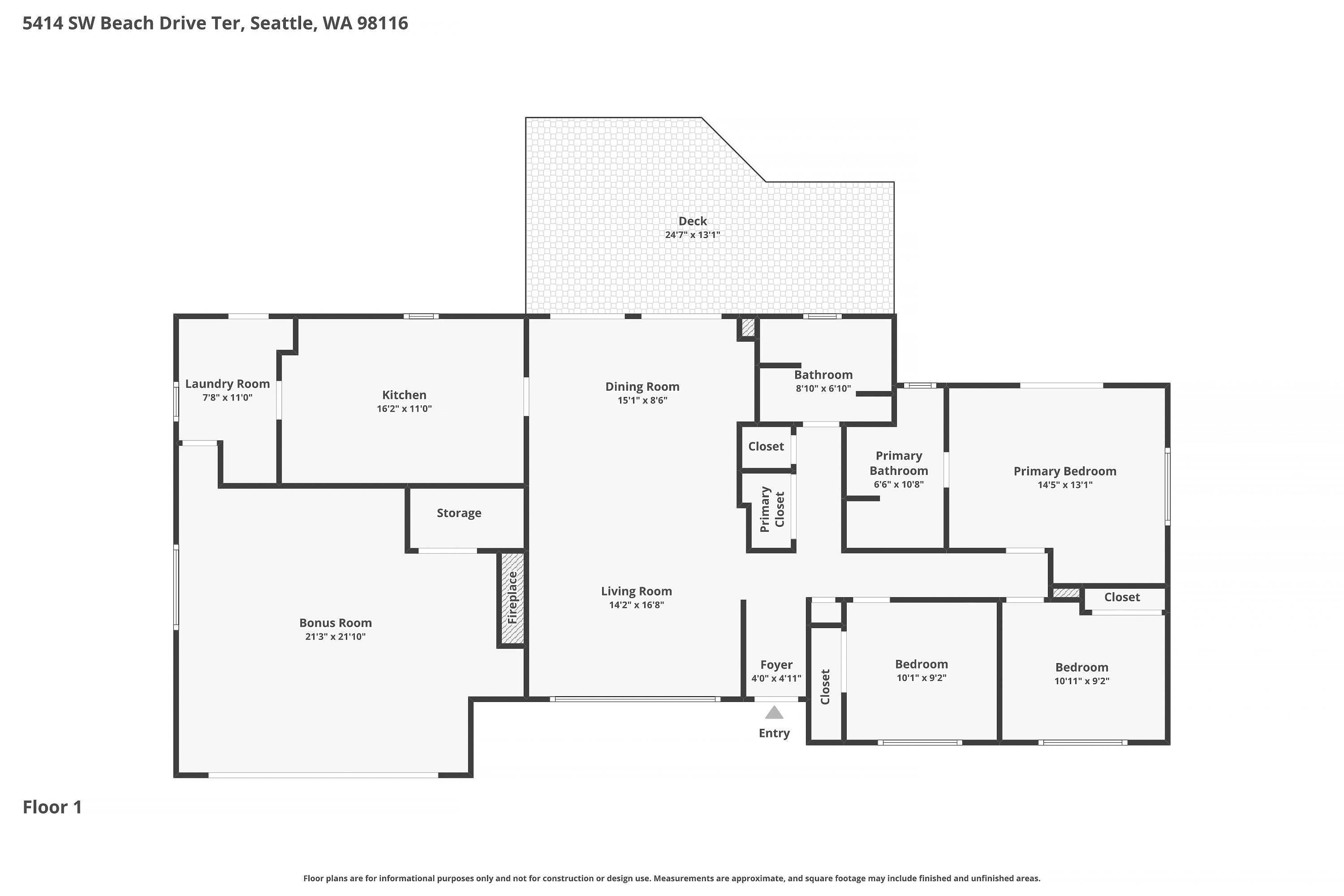  5414 SW Beach Drive Terr, Seattle, WA 98116 - 物件實景