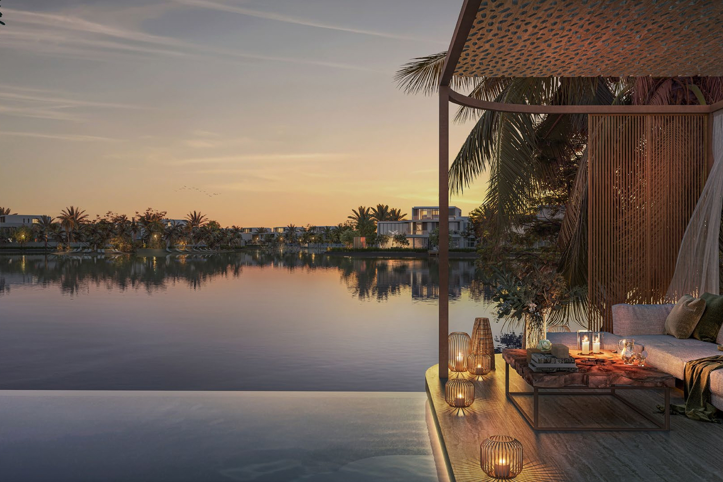  Contemporary Waterfront Villa in Tilal Al Ghaf - 物件實景