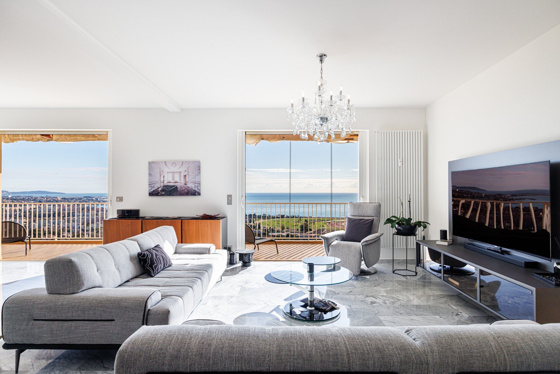  3-room penthouse with rooftop and sea view, Domaine du Loup, French Riviera - 物件實景