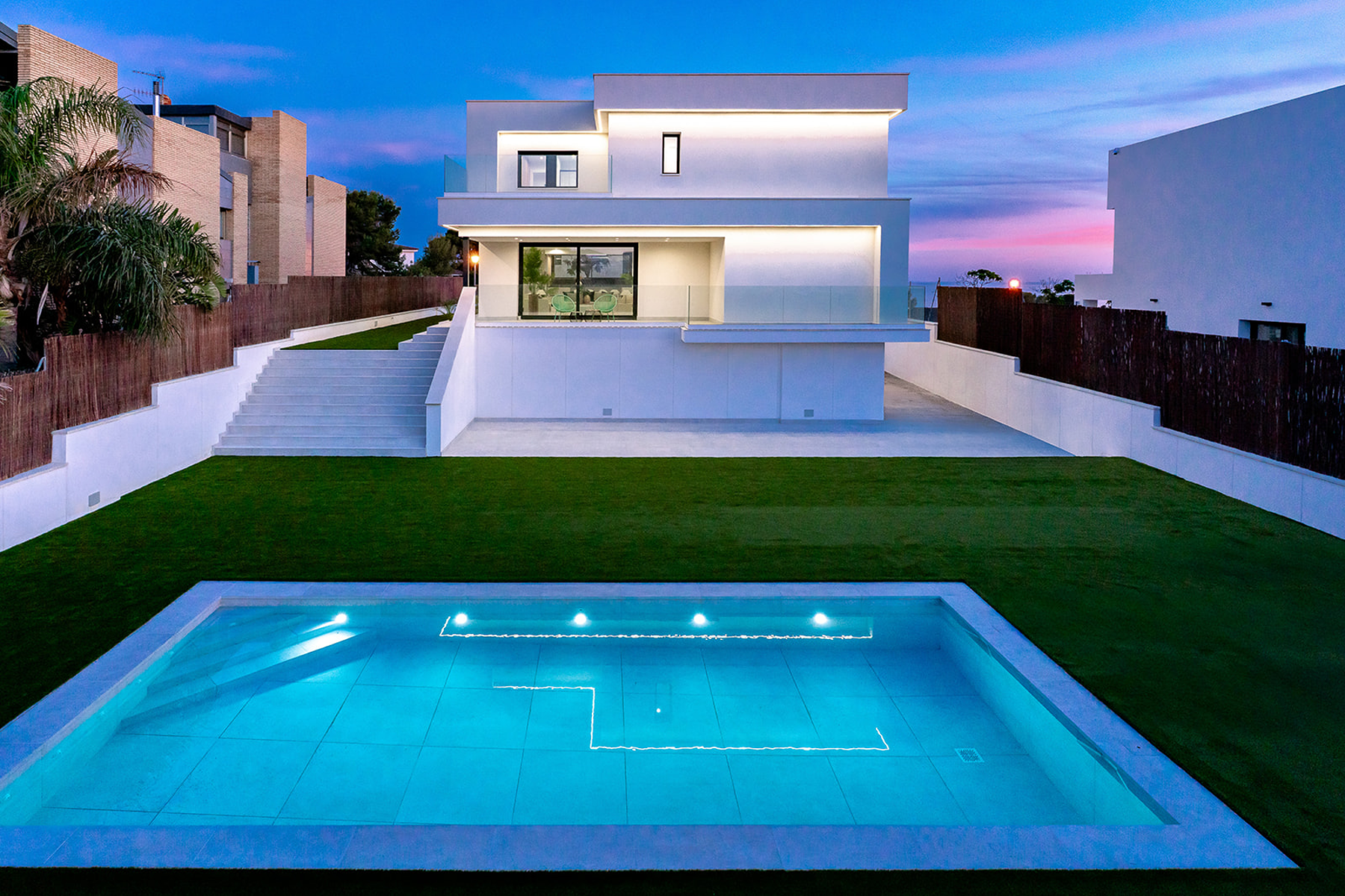  Contemporary villa with sea views in Aragai, Vilanova i la Geltrú - 物件實景