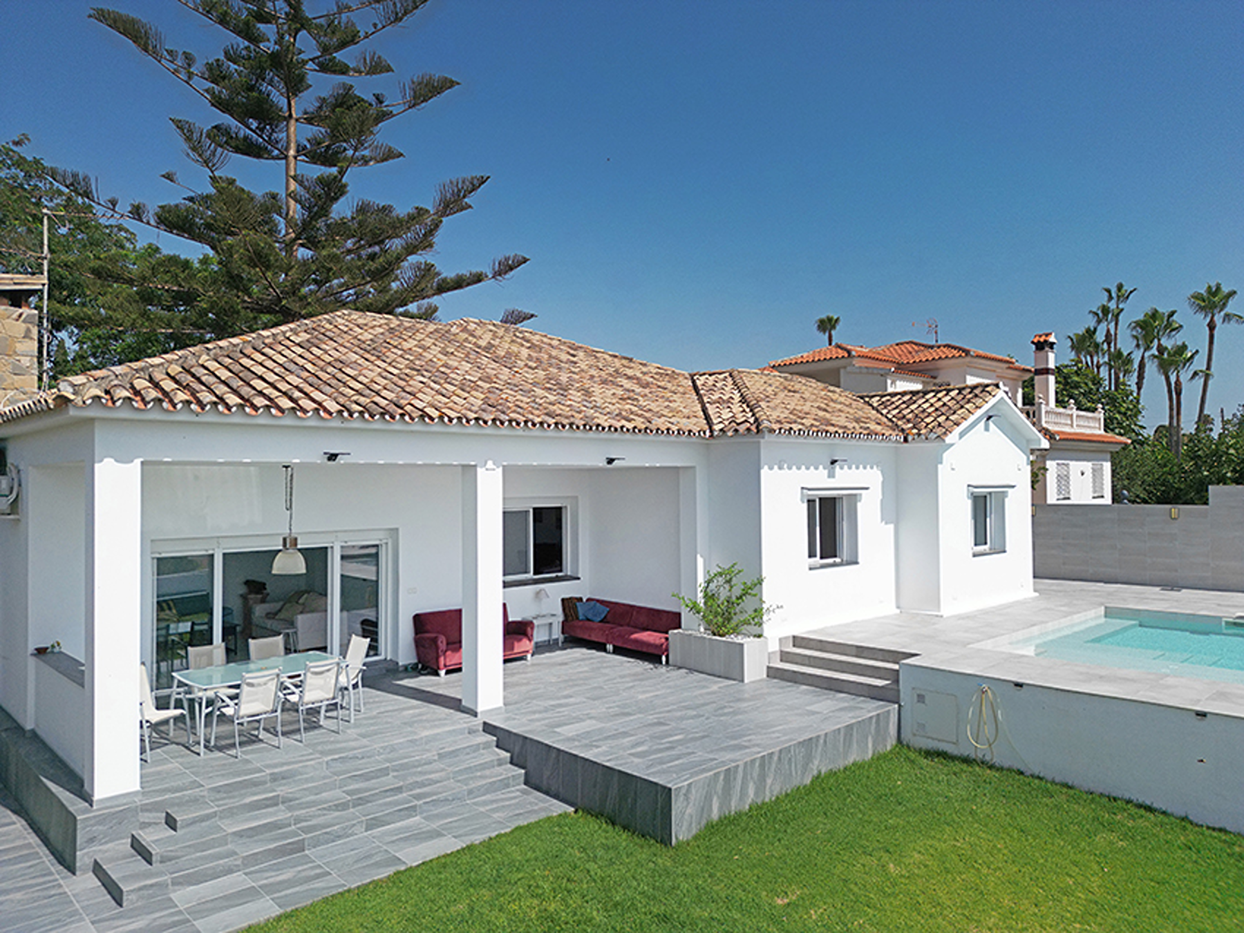  Single-level sea-view villa near Málaga - 物件實景
