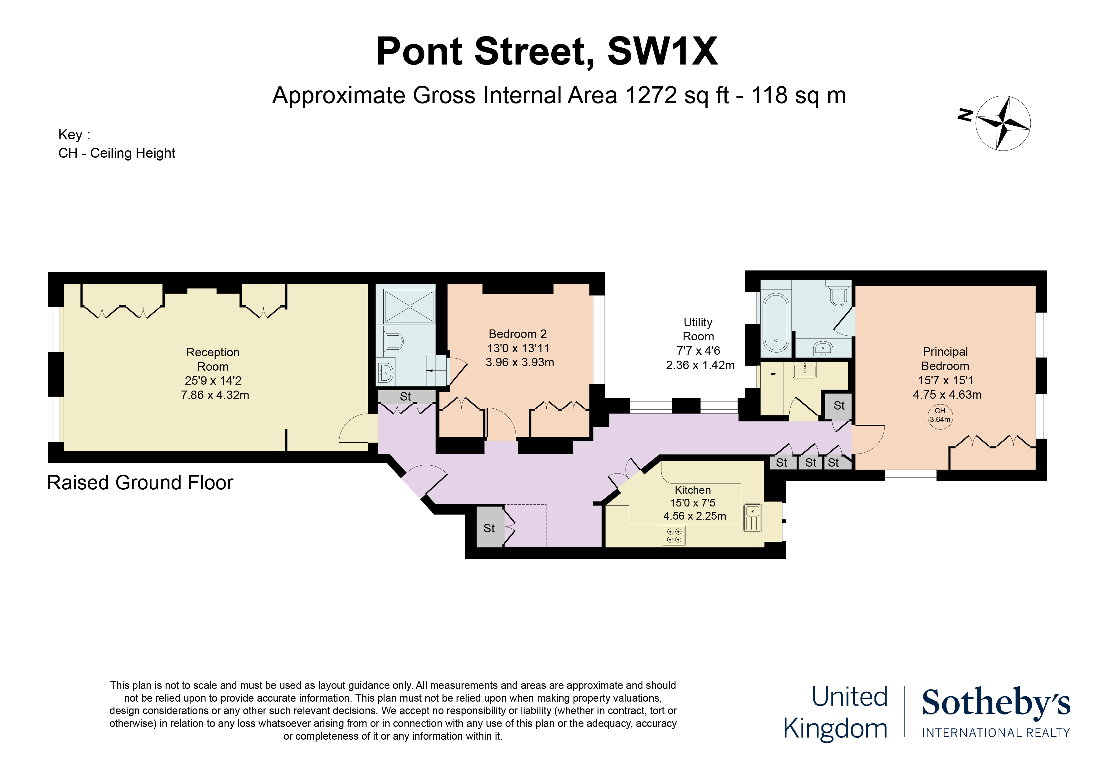  A Raised Ground Floor Apartment on Pont Street - 物件實景