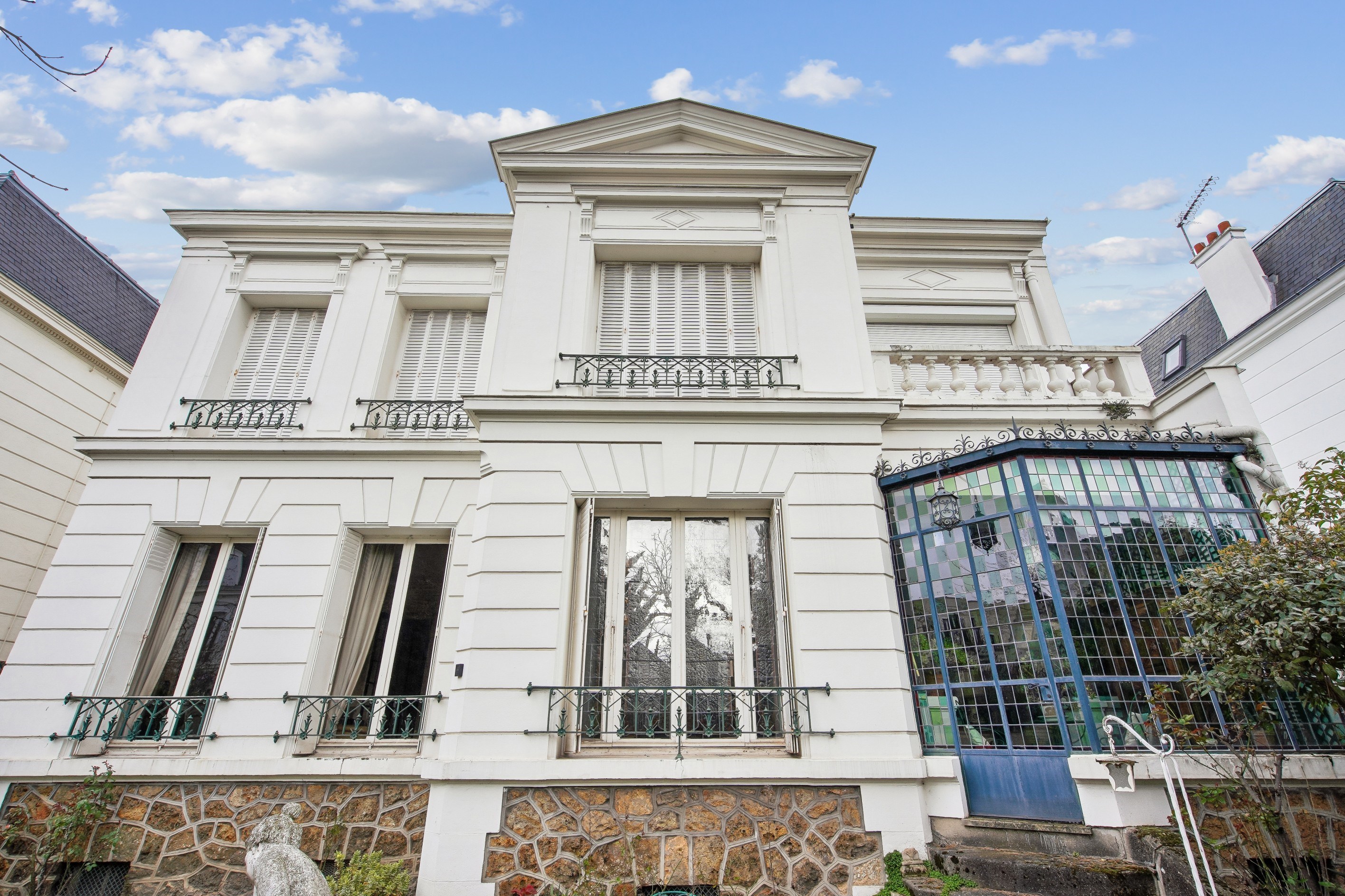  A Rare Stone Residence — Asnières-sur-Seine, Quartier du Bac - 物件實景