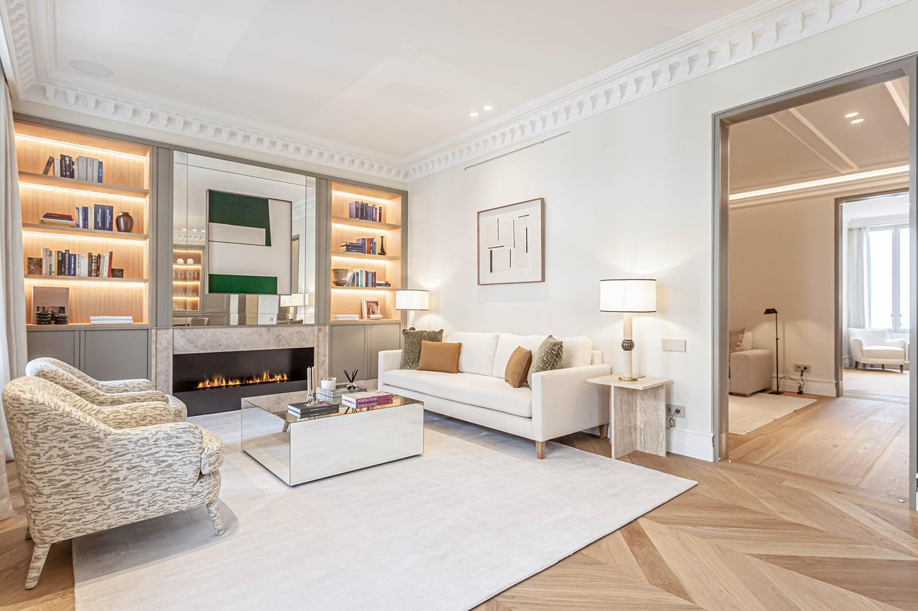 Elegant flat with balconies and a lookout in Recoletos, Madrid - 物件實景