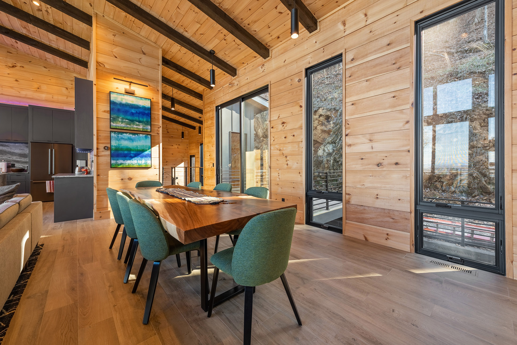  Contemporary Architectural Estate Overlooking Blue Ridge Lake - 物件實景