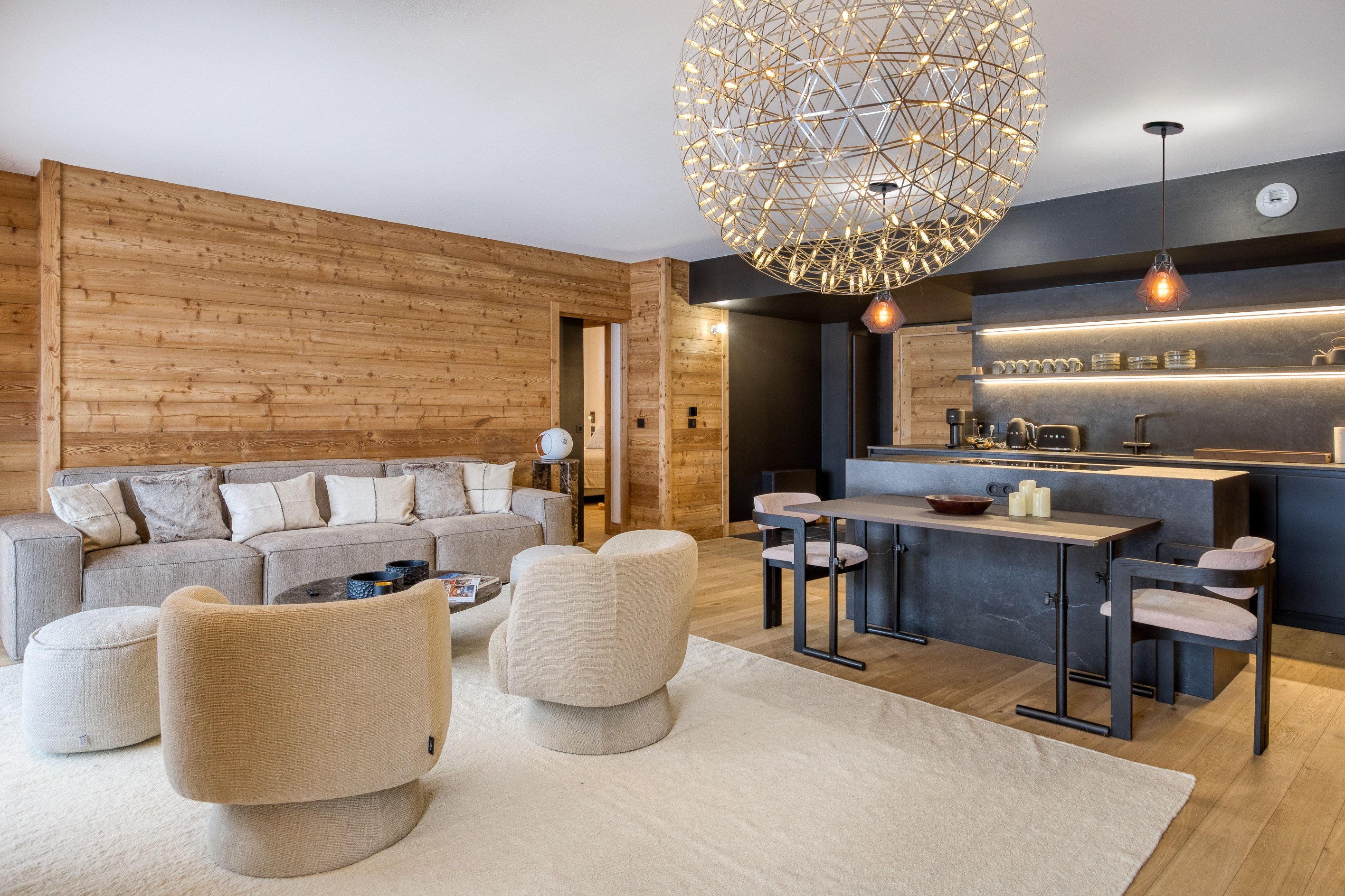  Apartment Vesna - New and furnished, ideally connected to the center of Megève - 物件實景