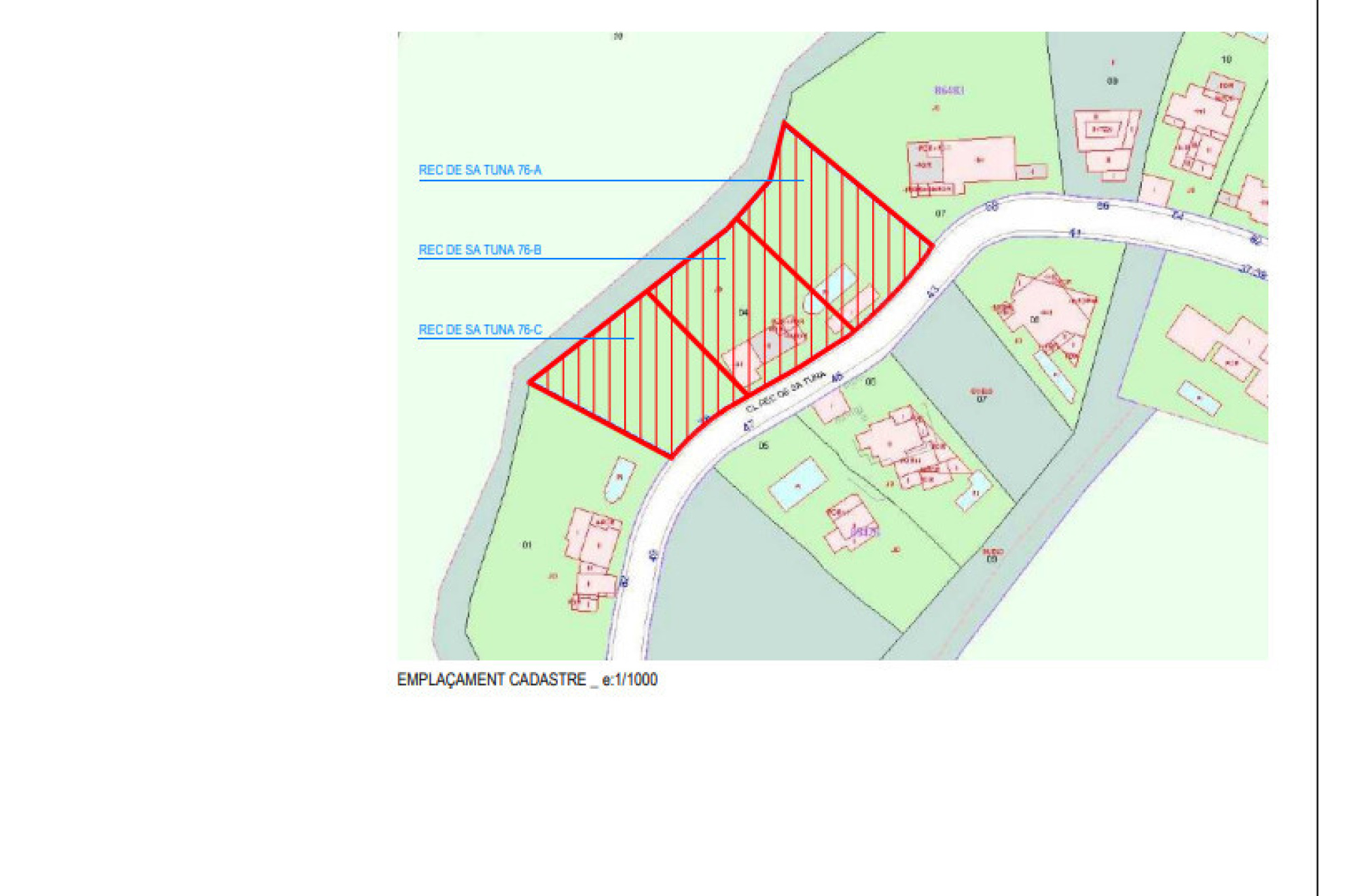  Large building plot, divisible into three plots with views. - 物件實景