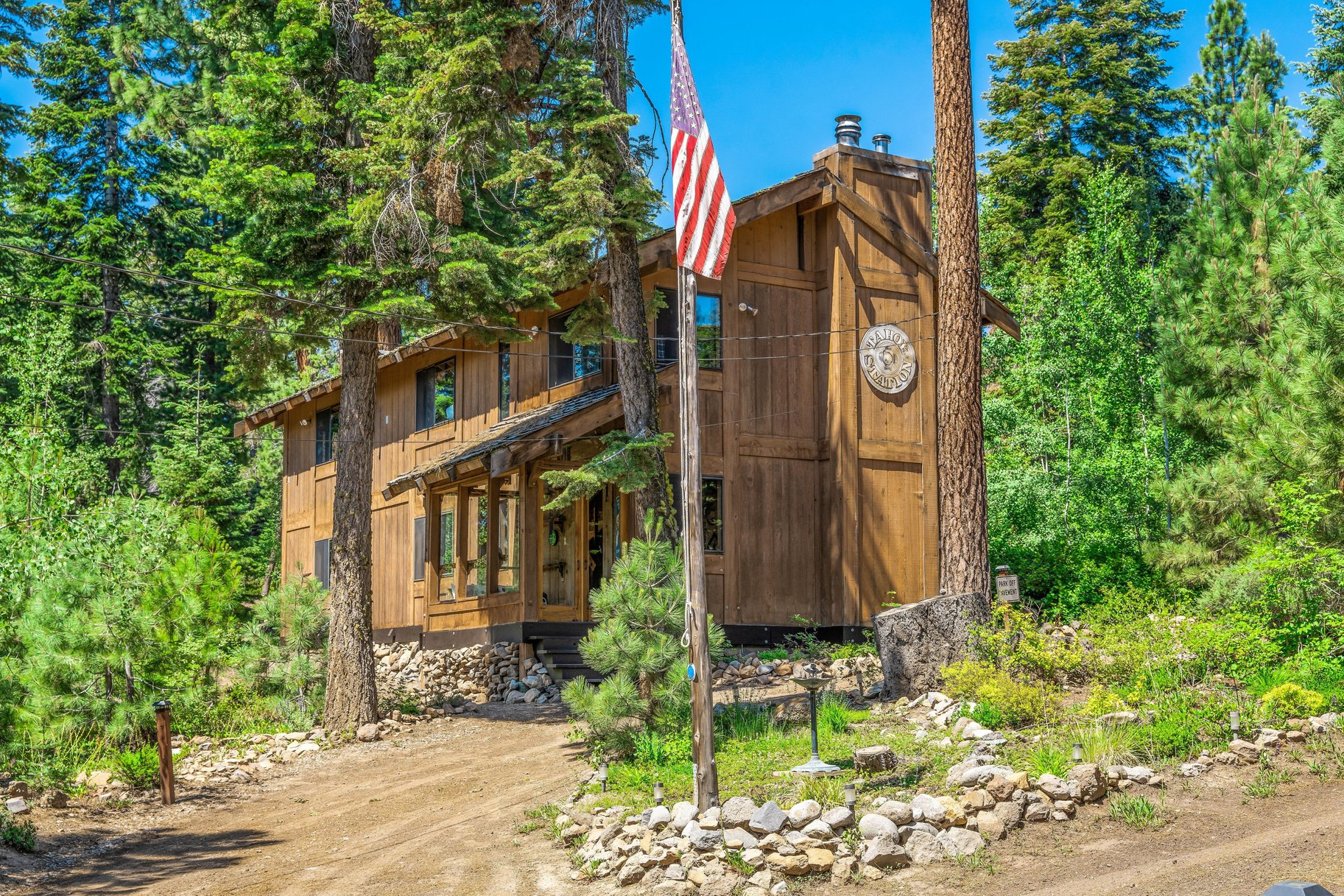  Rare, 10-acre parcel with house minutes from Tahoe City - 物件實景