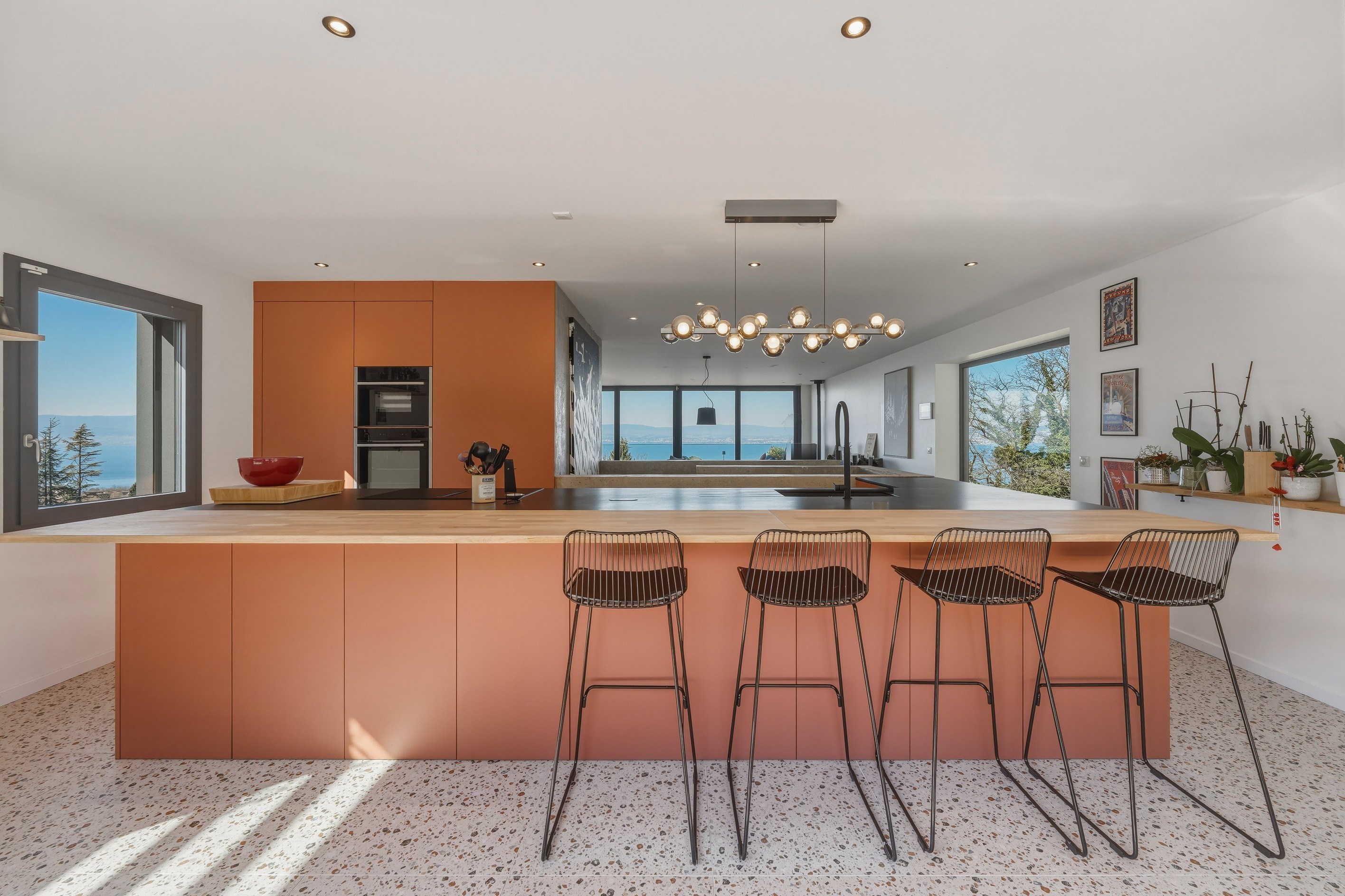  Evian : contemporary villa offering exceptional panoramic views over the lake - 物件實景