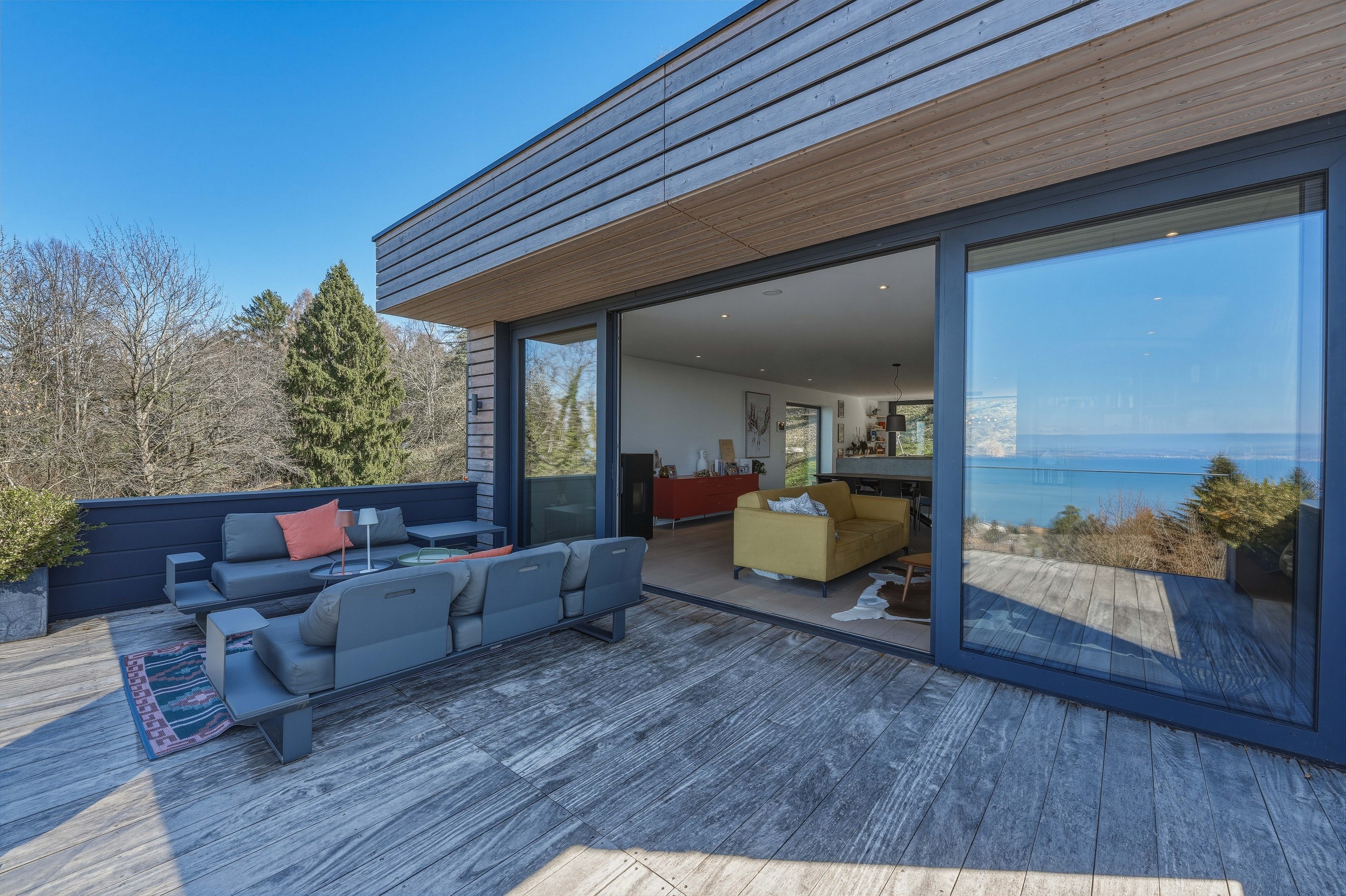  Evian : contemporary villa offering exceptional panoramic views over the lake - 物件實景