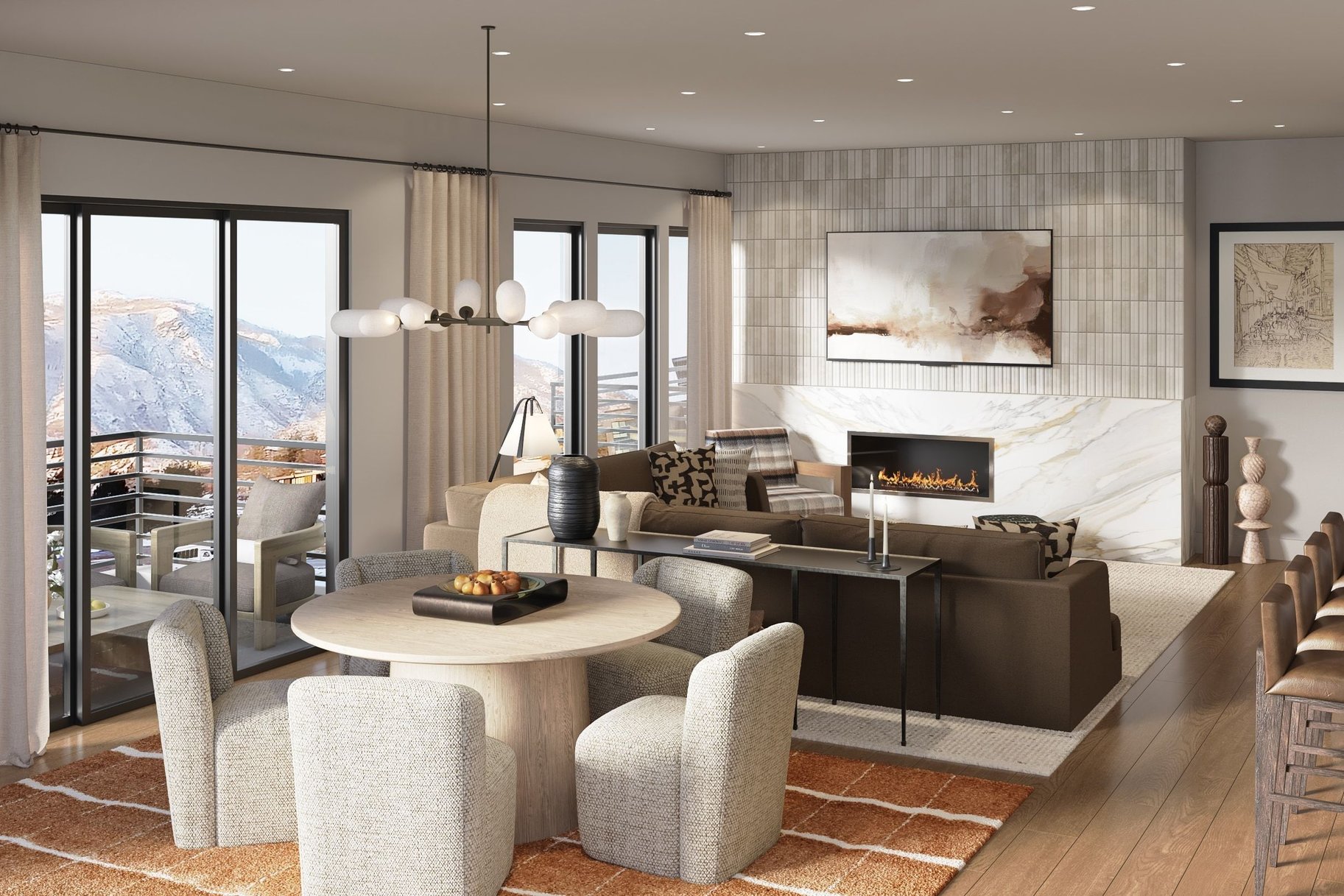  New Luxury Boutique Ski Condos at the Mouth of Big Cottonwood Canyon - 物件實景