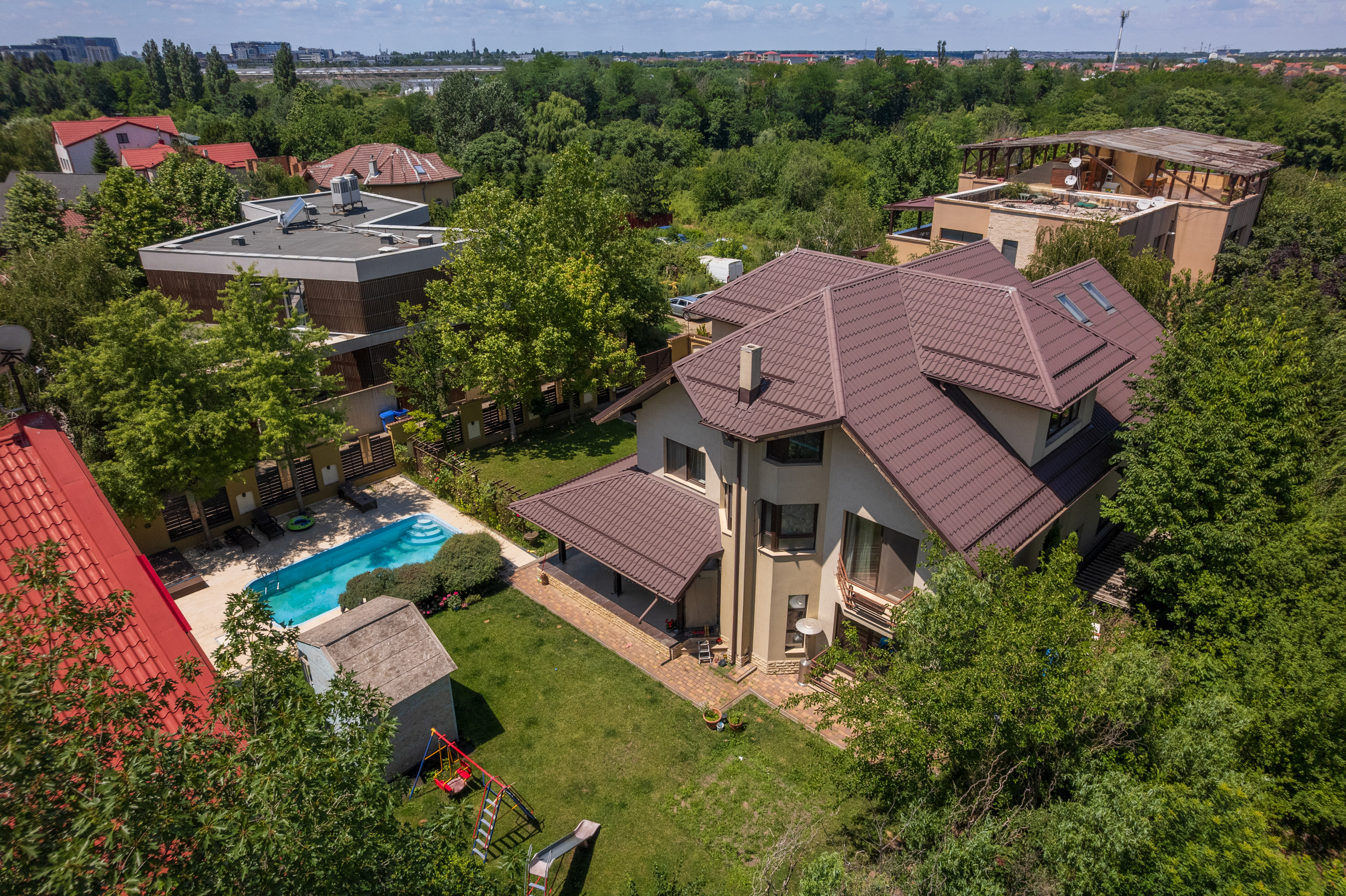  Villa with a Swimming Pool and Multiple Customization Possibilities in Pipera - 物件實景