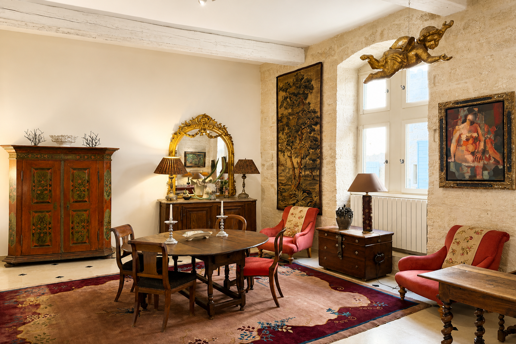  Exceptional Apartment with Garden Terrace in a Historic Mansion in Uzès - 物件實景
