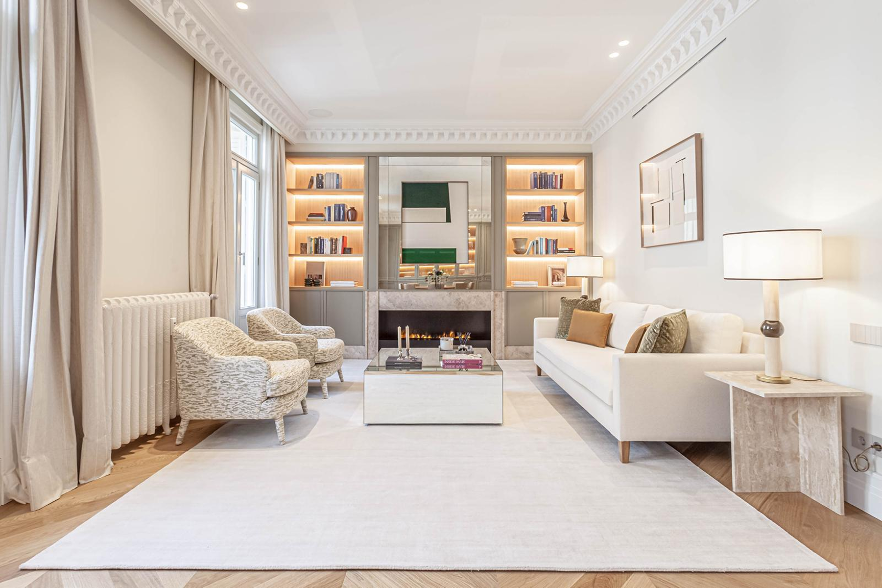  Elegant flat with balconies and a lookout in Recoletos, Madrid - 物件實景