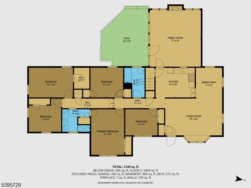 Readington Twp., New Jersey, 08822, United States, 4 Bedrooms Bedrooms, ,2 BathroomsBathrooms,Residential,For Sale,1989694