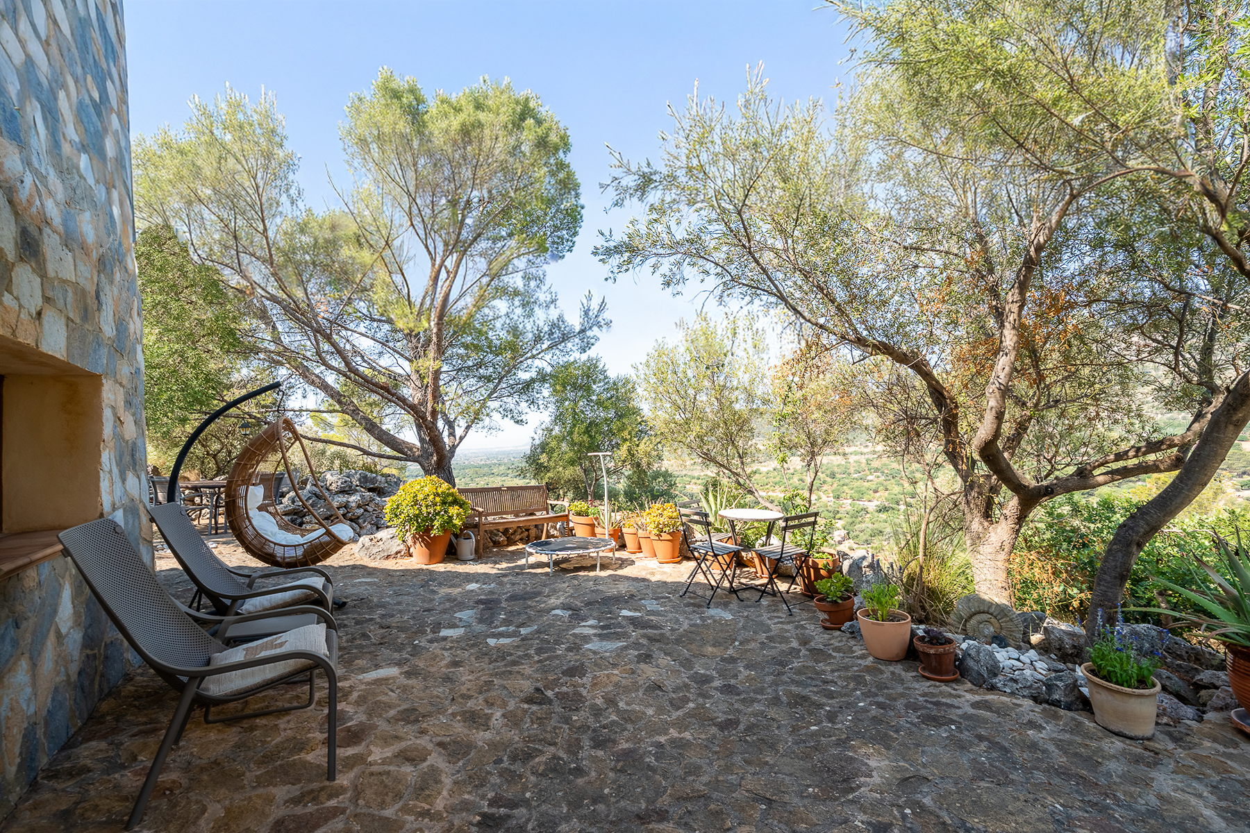  Land with panoramic views and 3 small buildings in Bunyola - 物件實景
