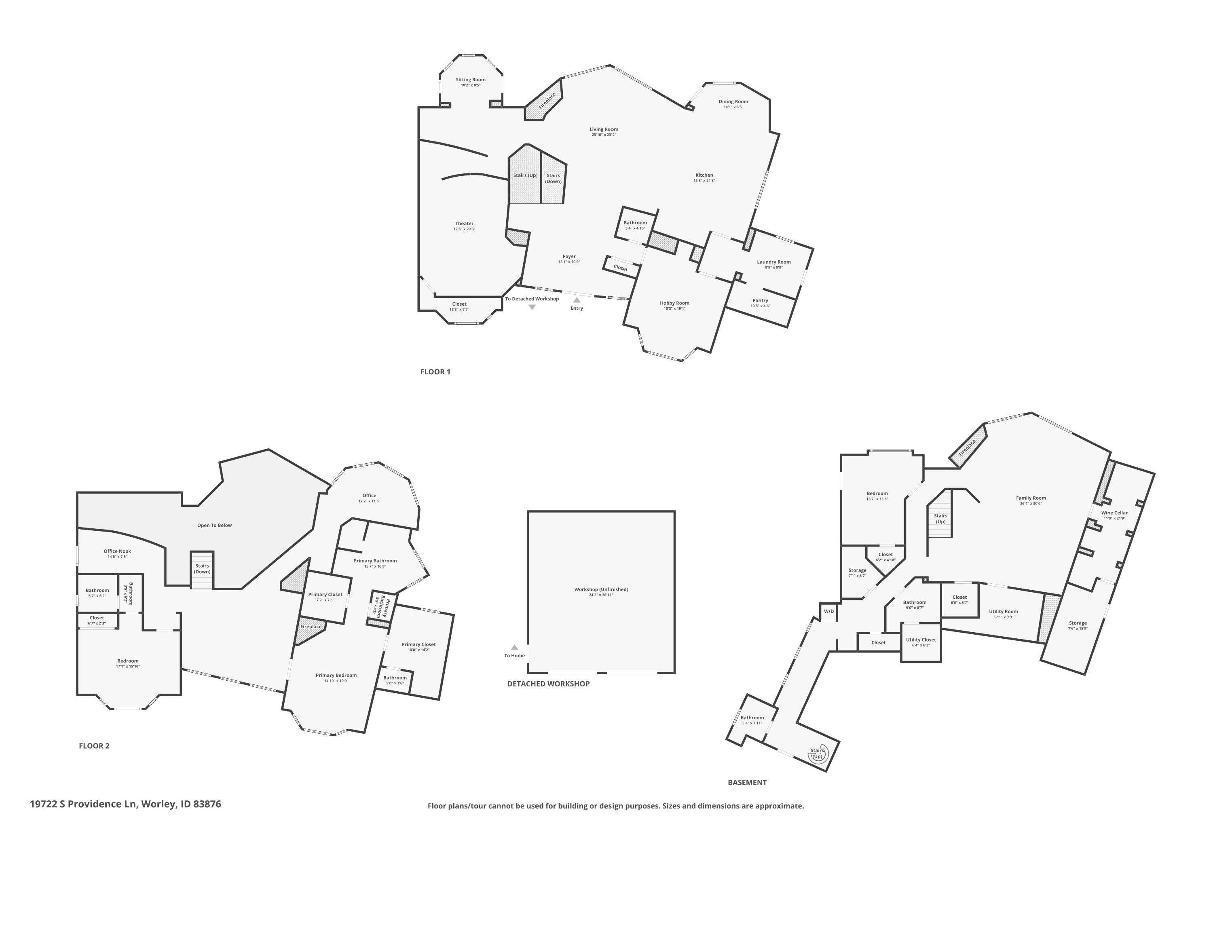  Log Estate overlooking Lake Coeur d