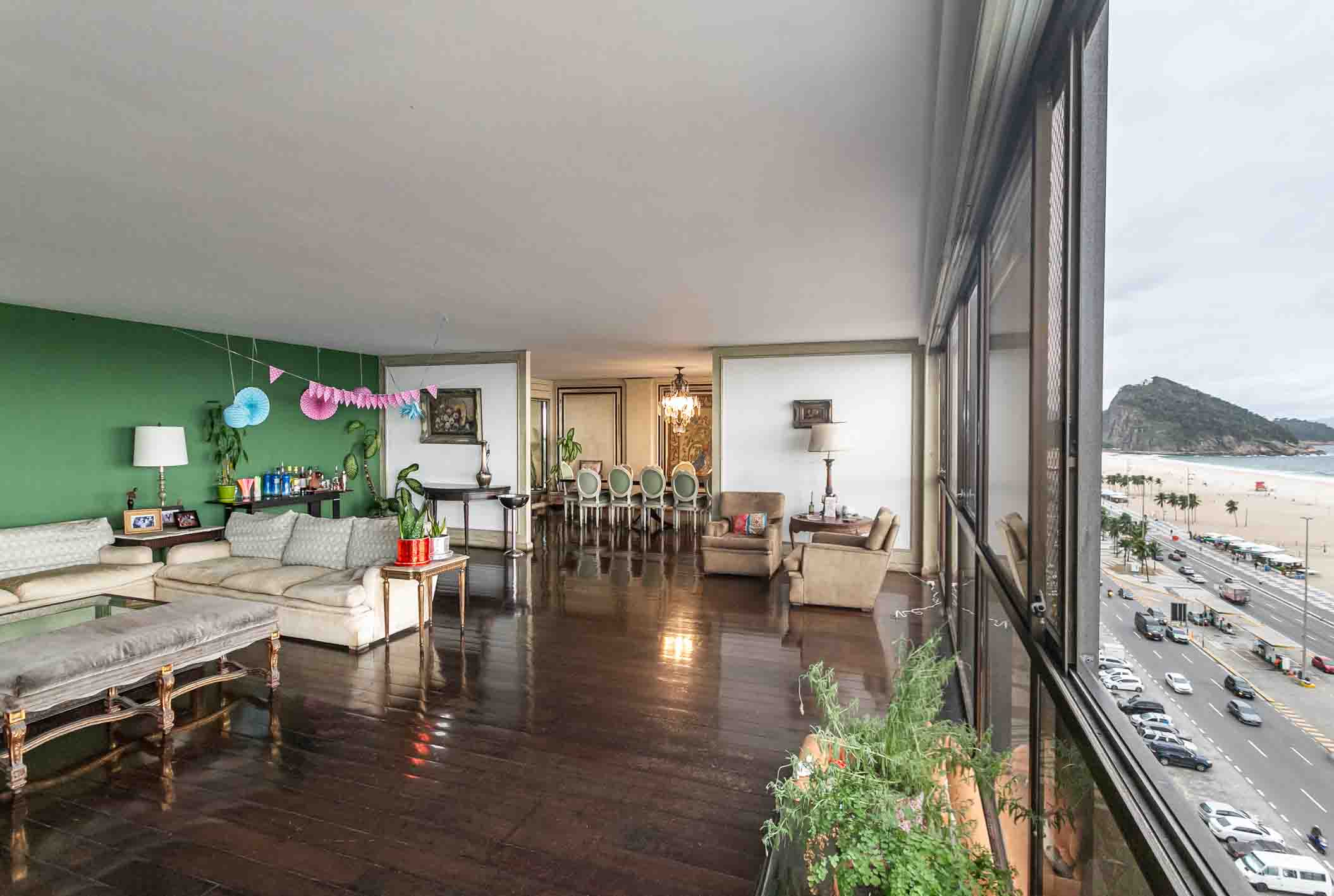 High-floor apartment with panoramic ocean views on Avenida Atlântica - 物件實景