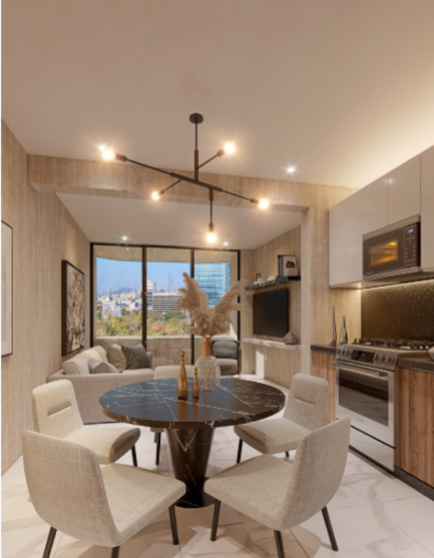 Queretaro, Cuauhtémoc, Ciudad de México, 06700, Mexico, 2 Bedrooms Bedrooms, ,2 BathroomsBathrooms,Residential,For Sale,Queretaro,1442586